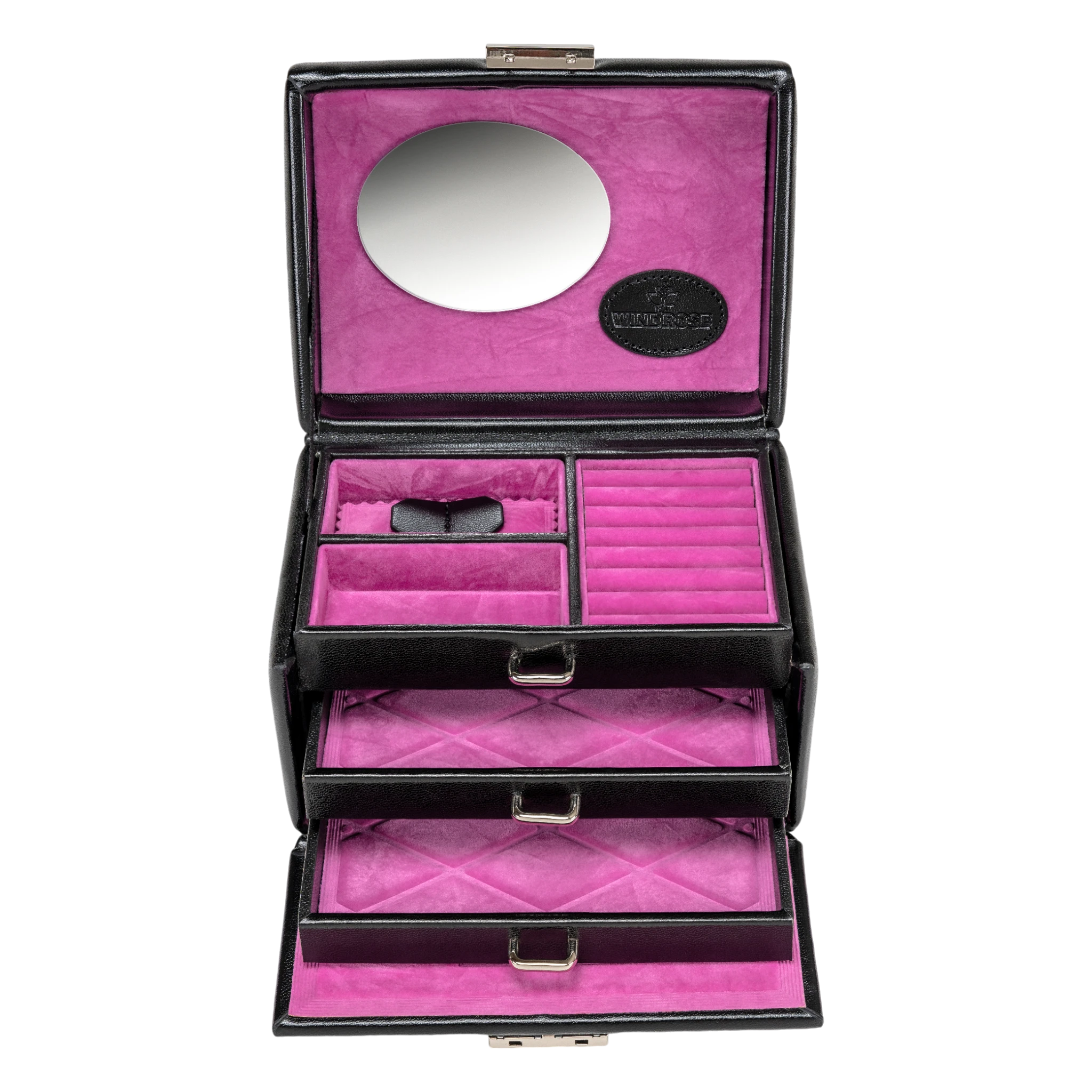 small jewellery case Merino Moda / black