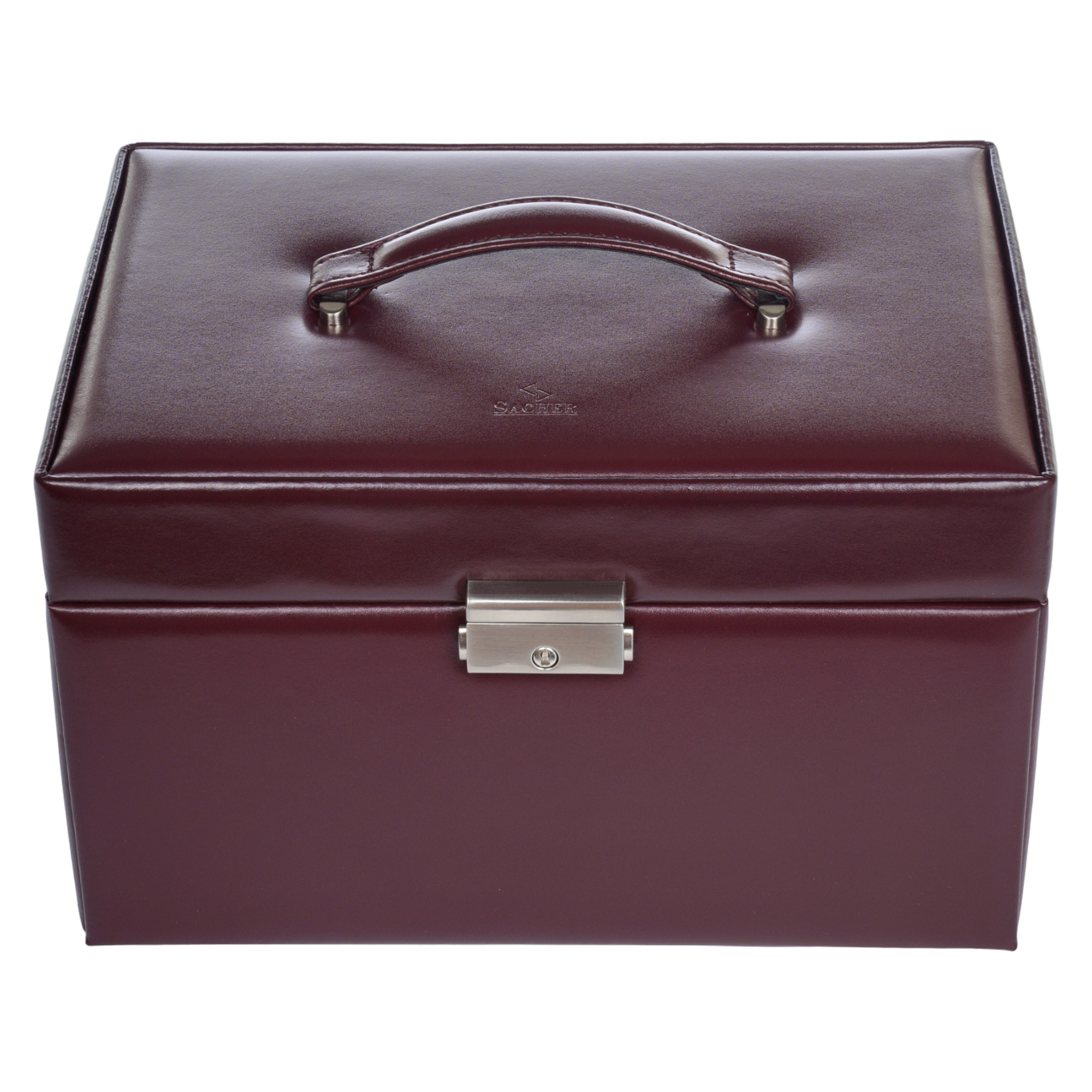 Jewellery box Katja new classic / bordeaux (leather) 
