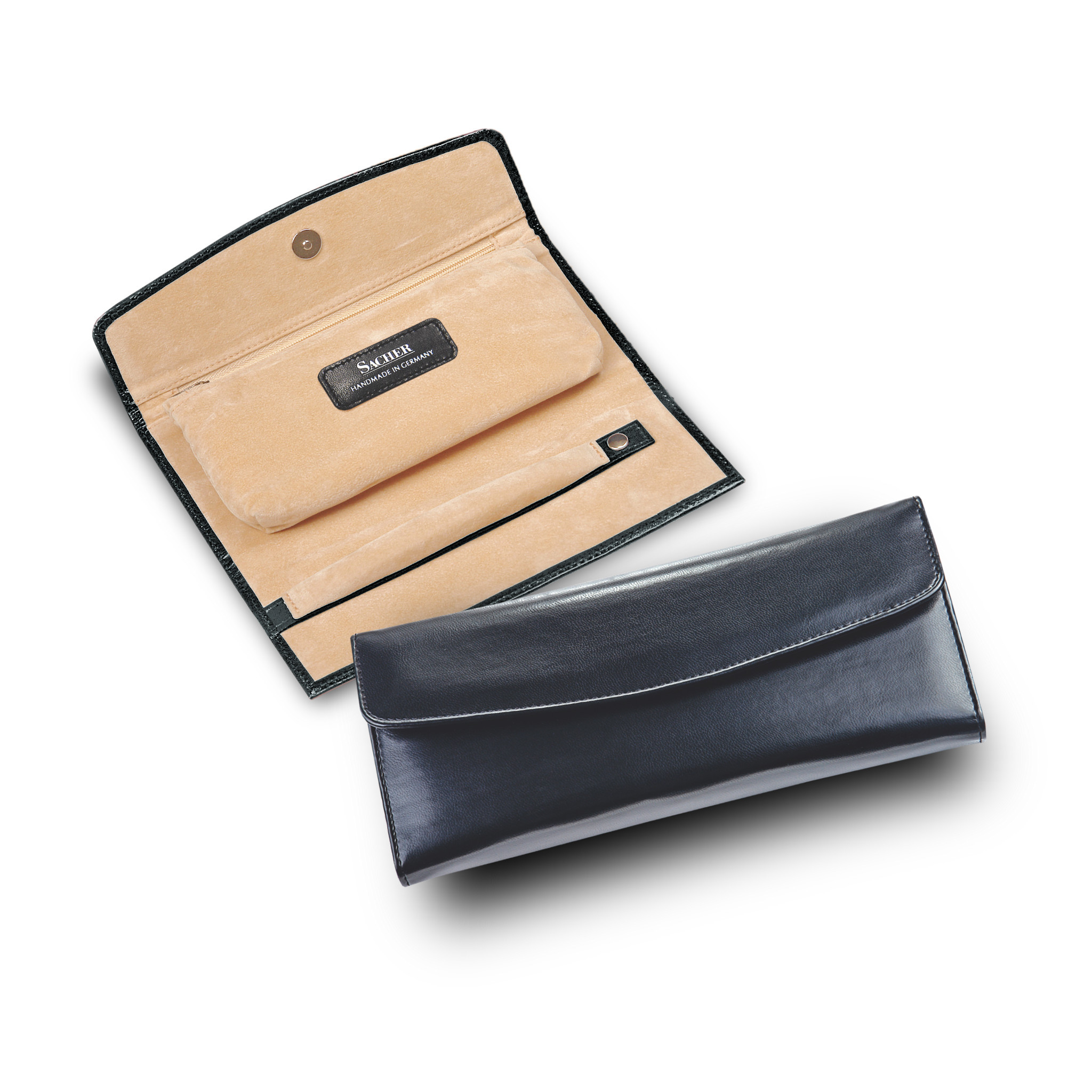 Schmuckrolle new classic / schwarz (Leder) 