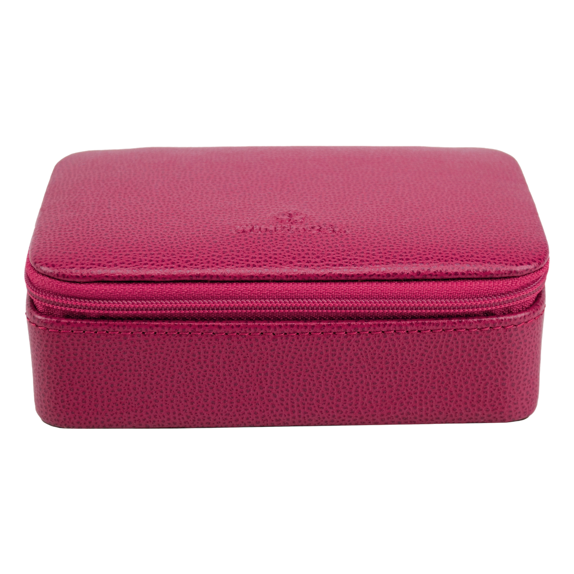 Schmuckdose Beluga / beere (Leder) 