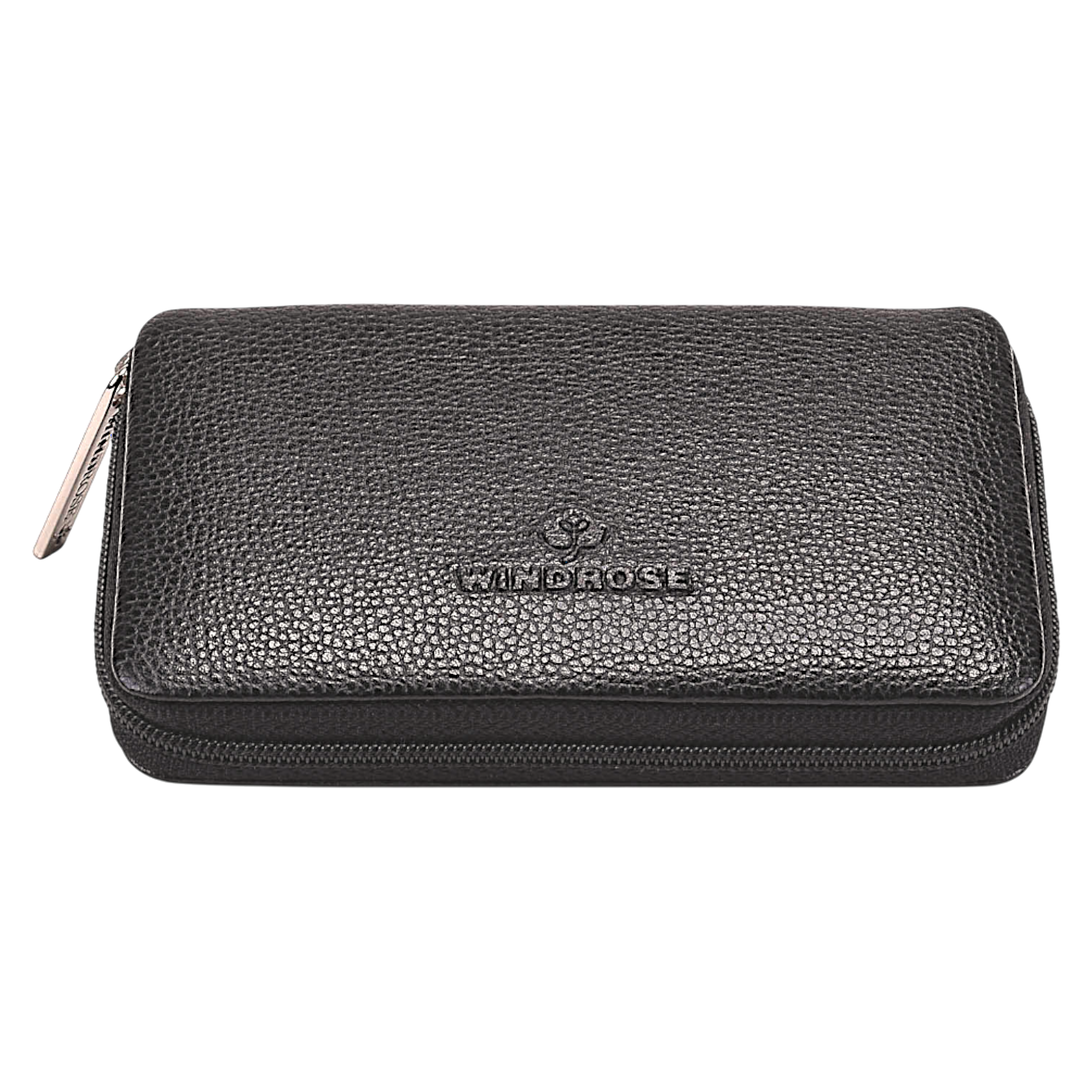 6-teilig Maniküretui beluga / schwarz (Leder) 