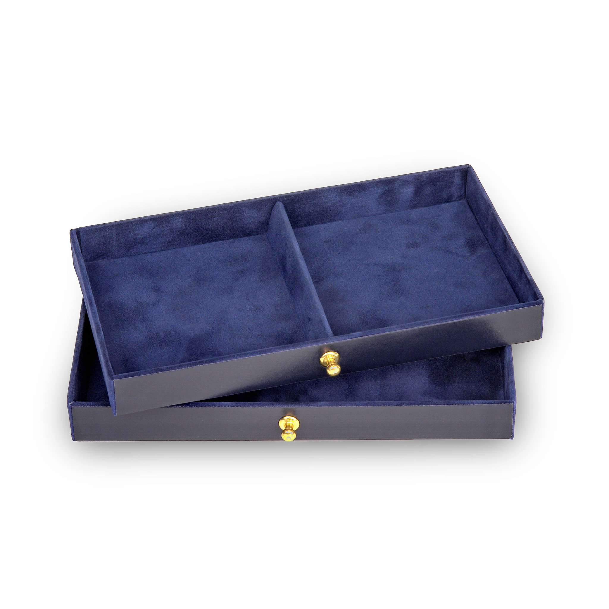 Boîte à bijoux Elly acuro / navy (cuir) 