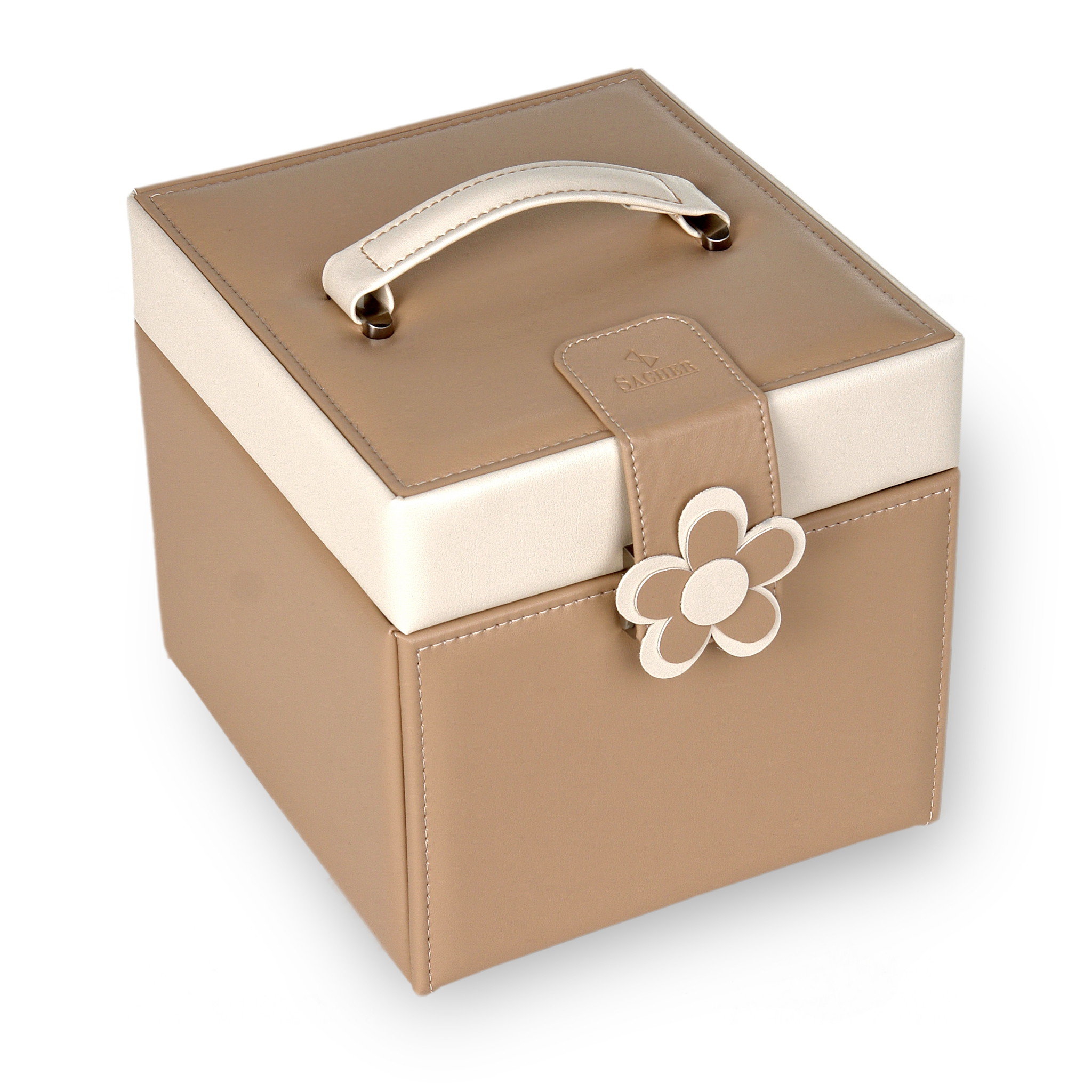 Jewellery box Erika bella fiore / beige