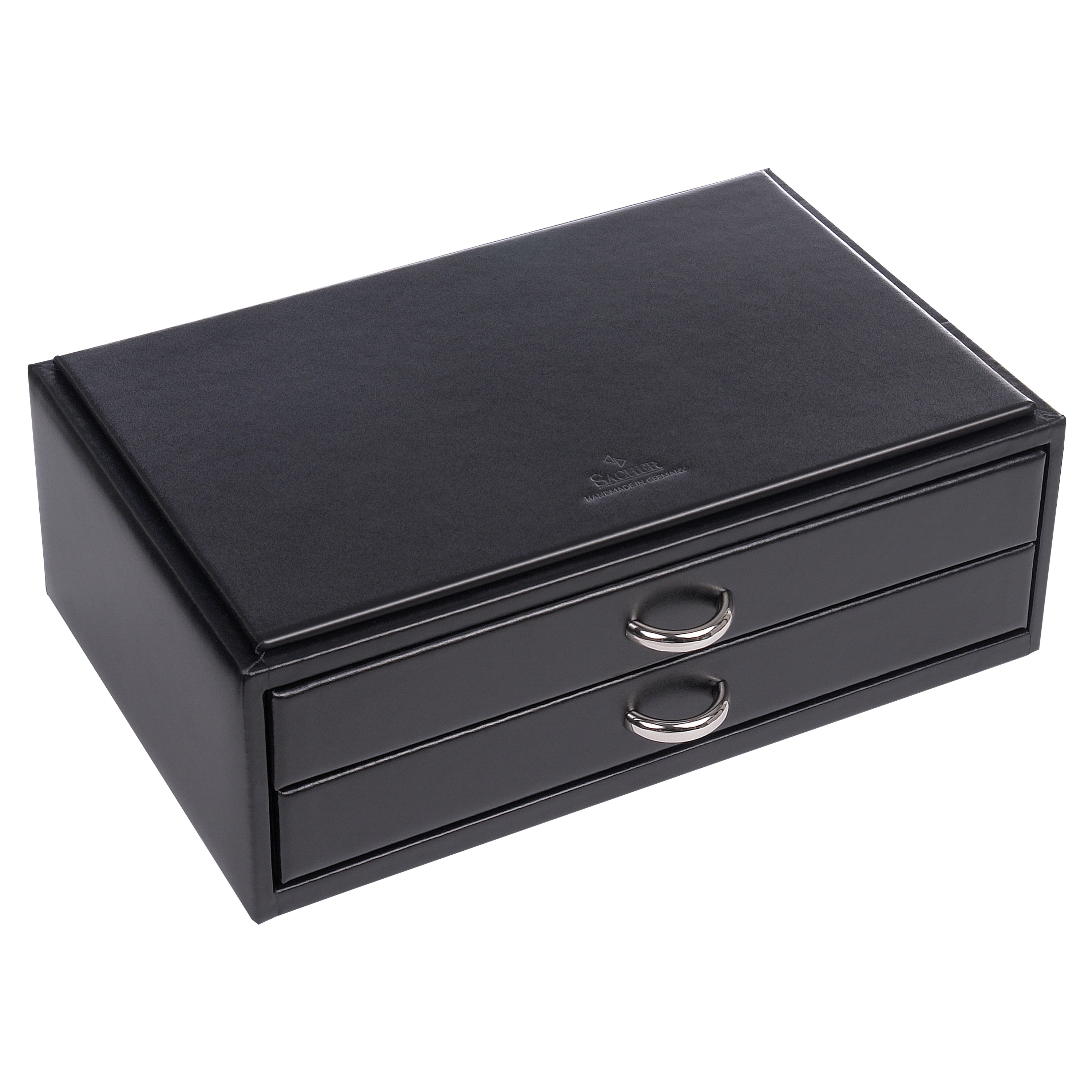 Flex module (without drawers) VARIO vario / black (leather) 