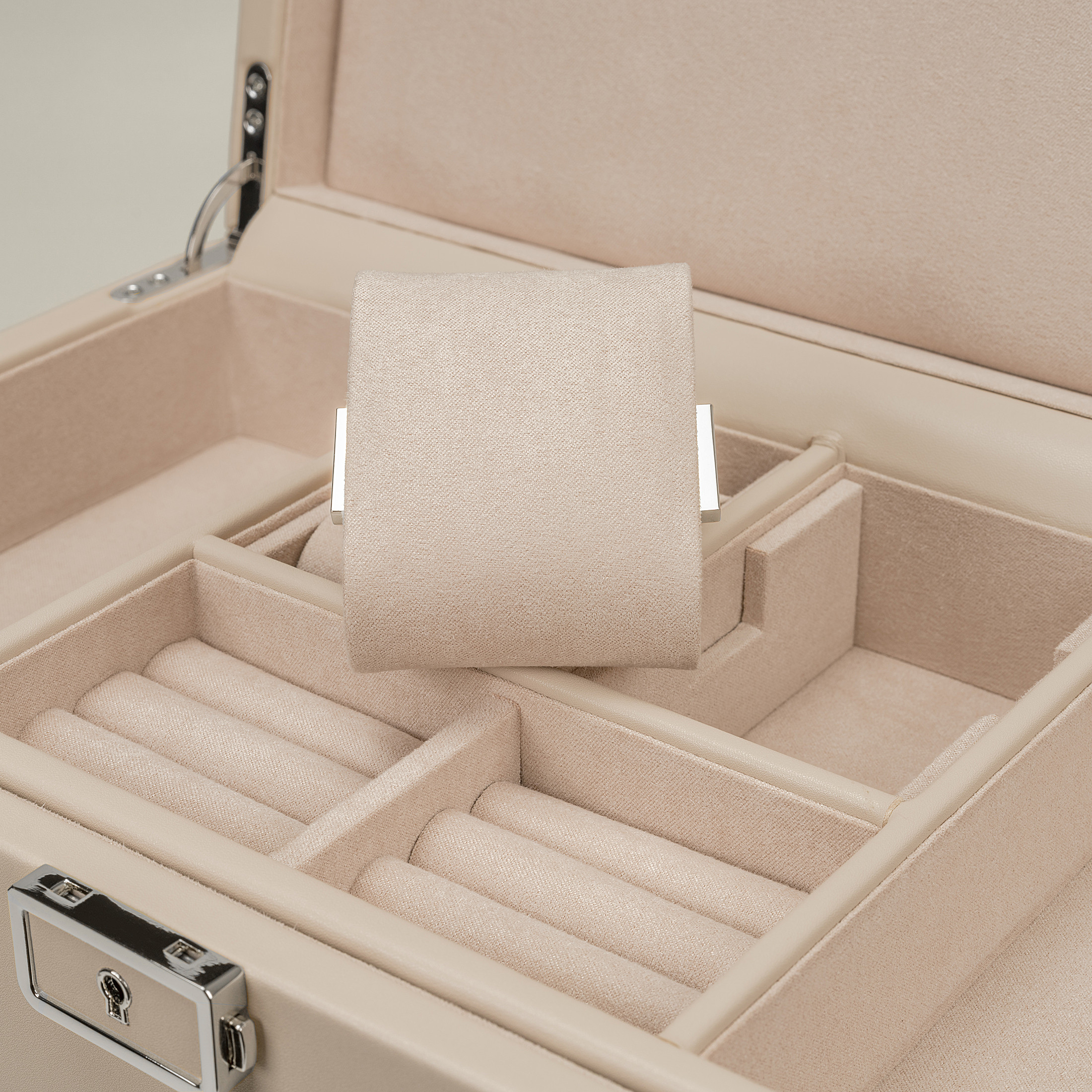 Uhrenbeweger 2 Uhren luxora / beige