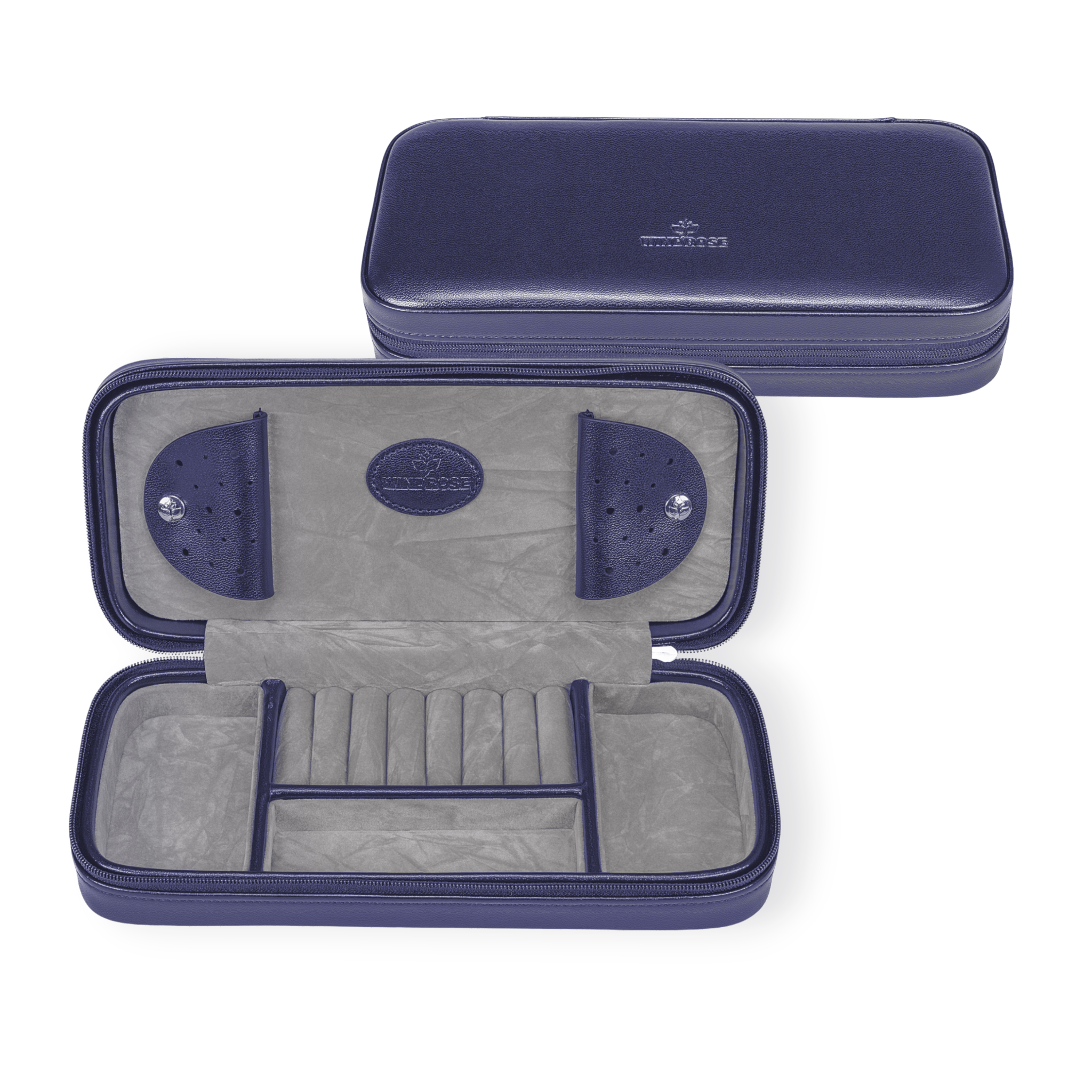 Charmbox für die Reise Merino Moda / dunkelblau