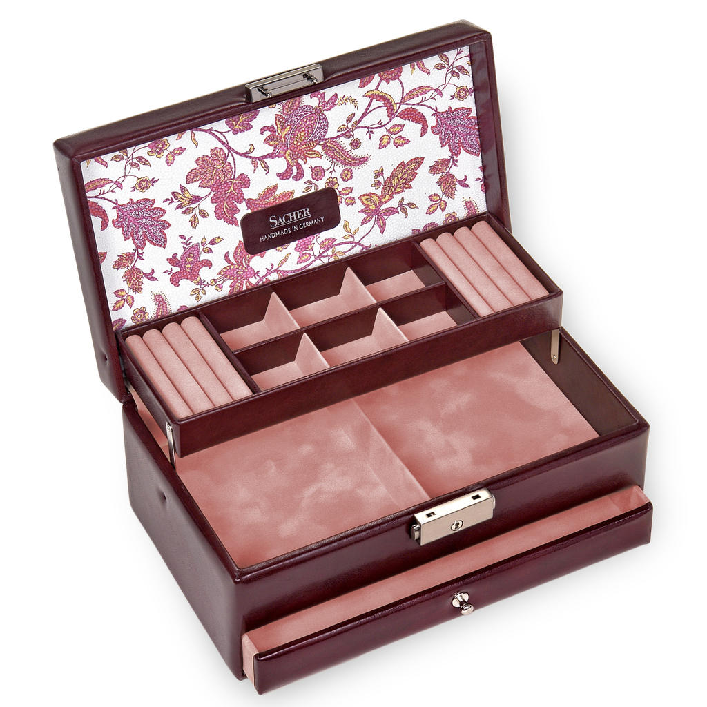 Helen florage / bordeaux jewellery box