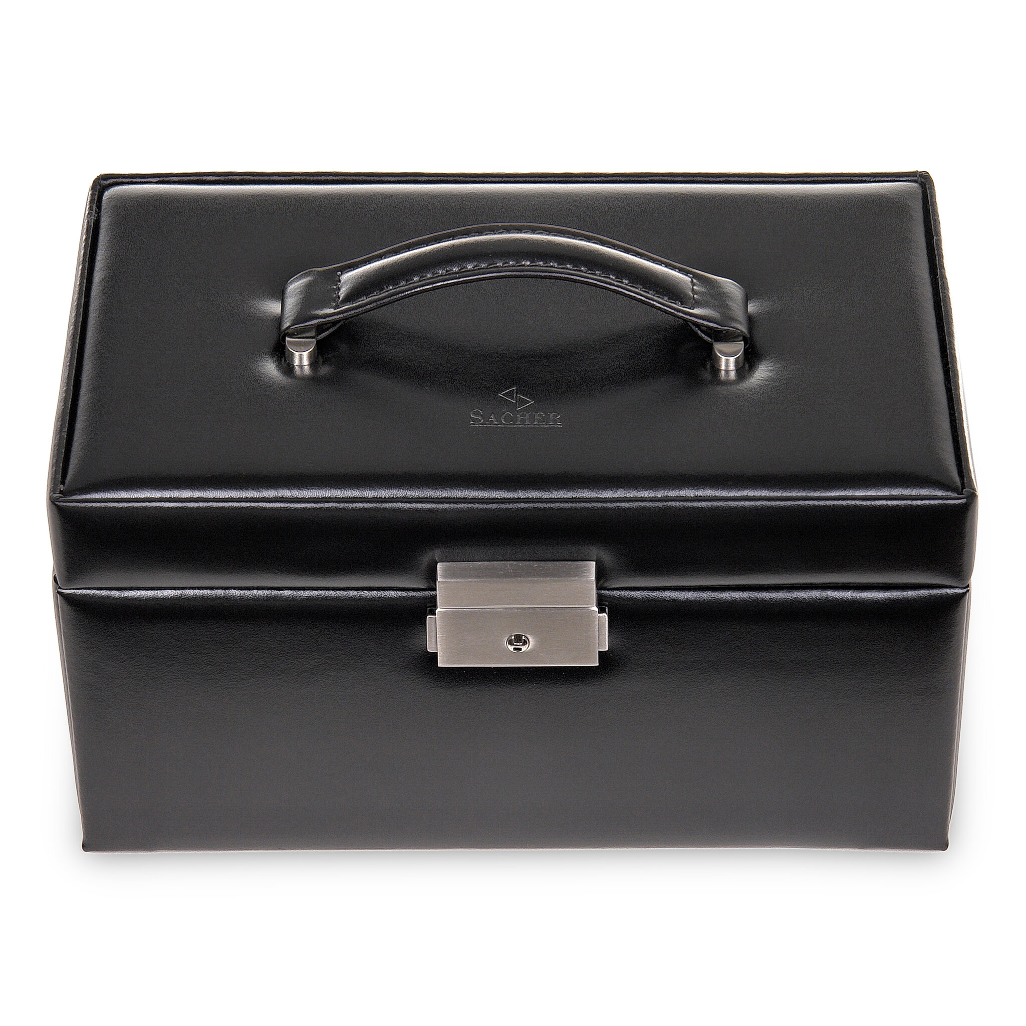 Jewellery box Eva new classic / black (leather) 