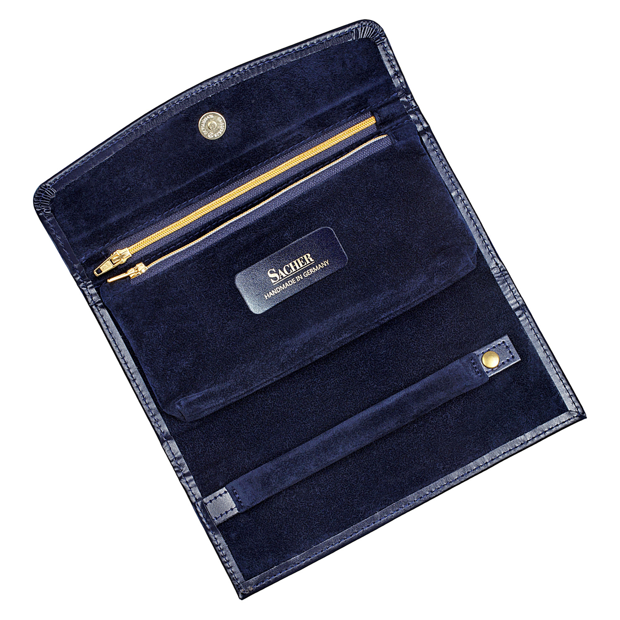 Jewellery roll acuro / navy (leather) 