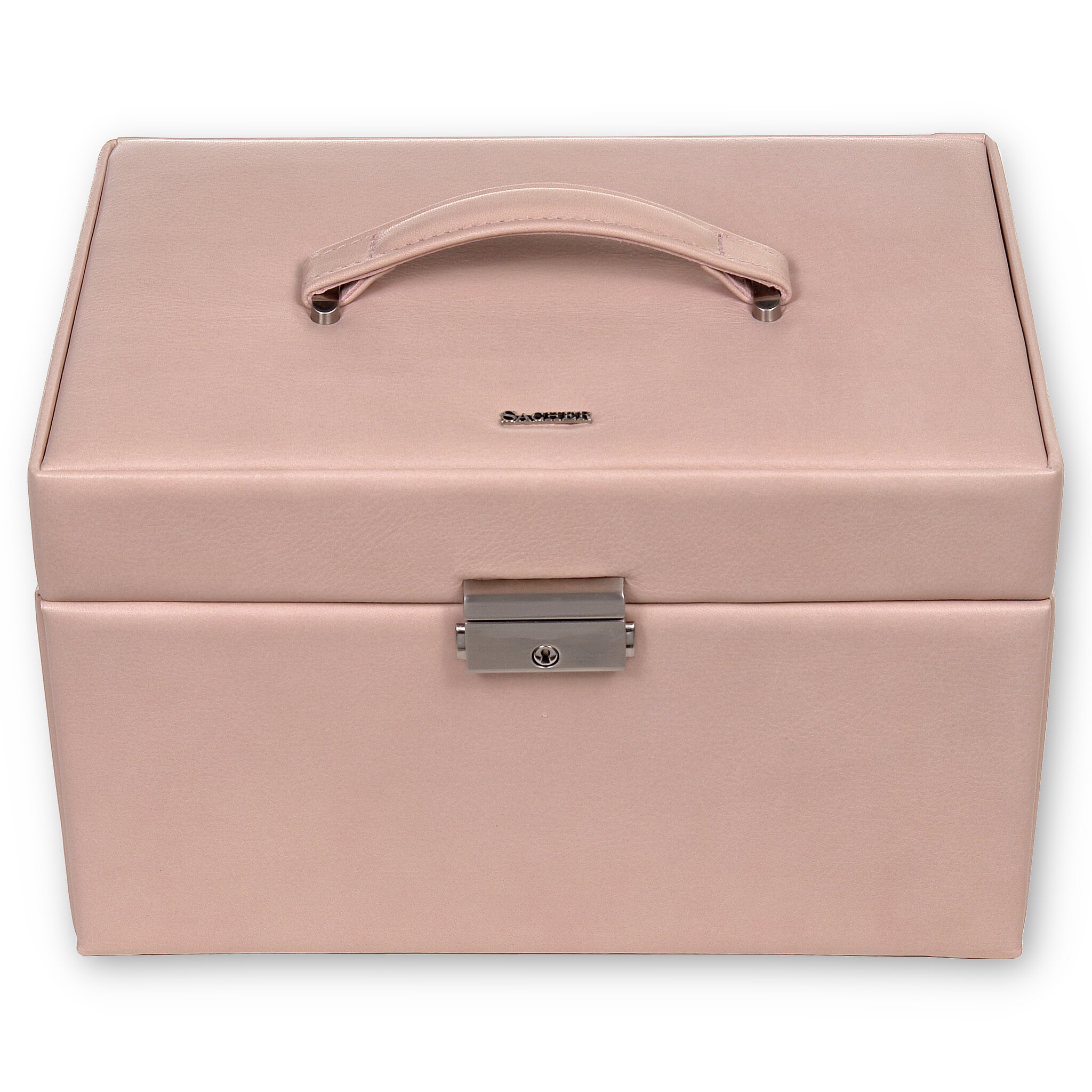 Jewellery box Lena pastelo / rosé (leather) 