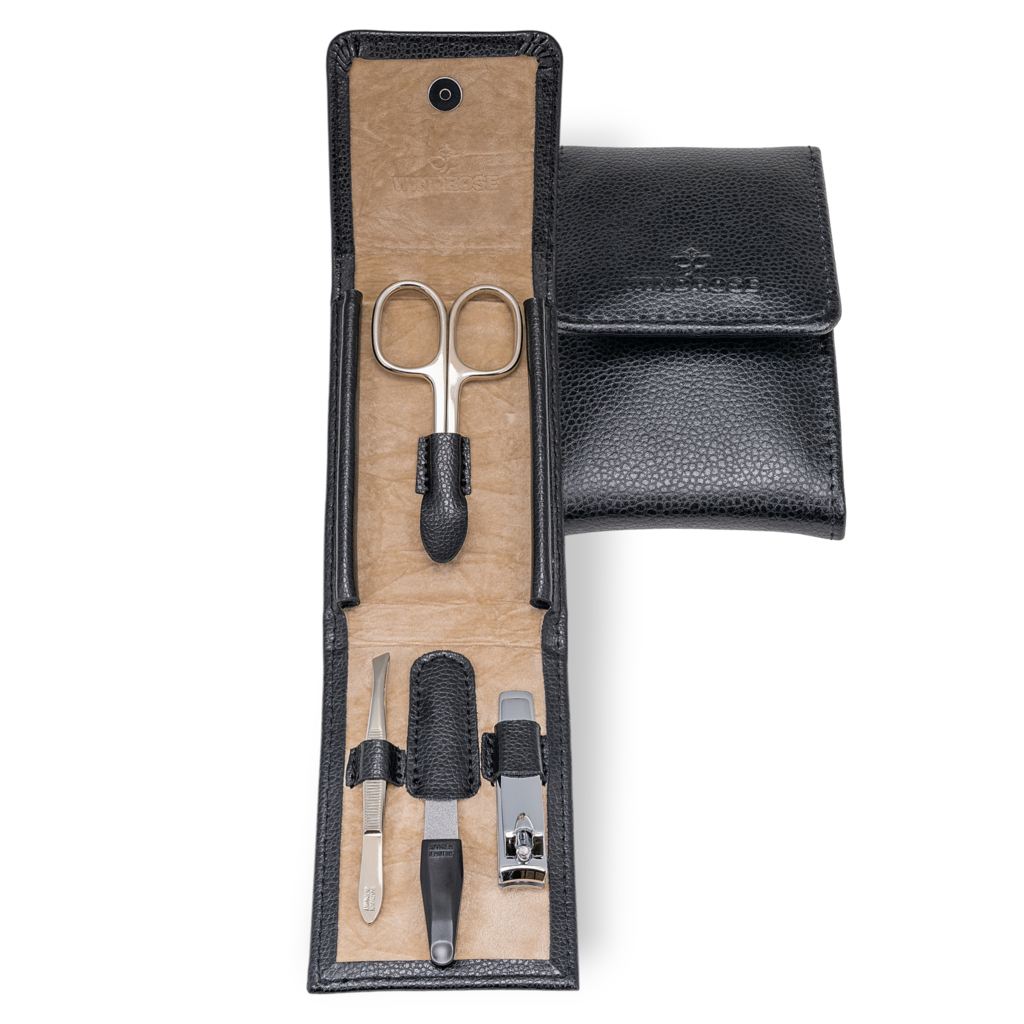 Trousse de manucure 4 pièces Beluga / noir