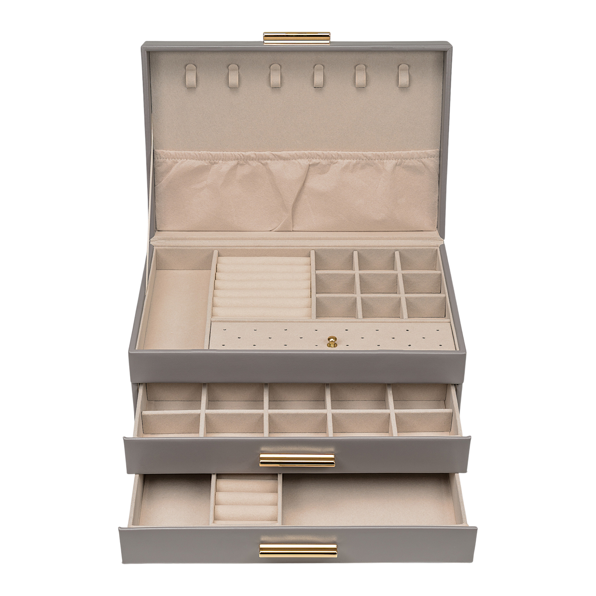 Schmuckkoffer essentials / grau