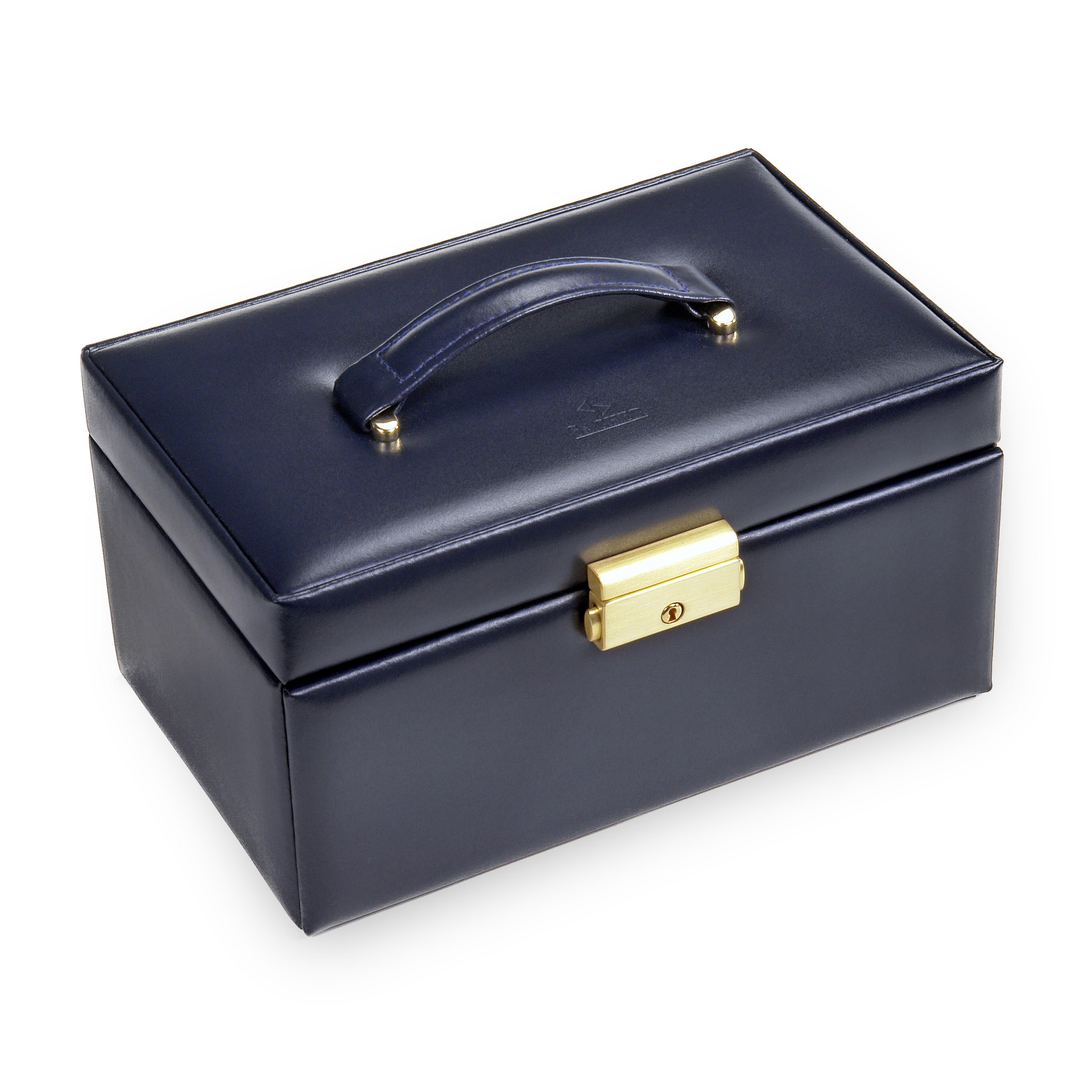 Jewellery box Elly acuro / navy (leather) 