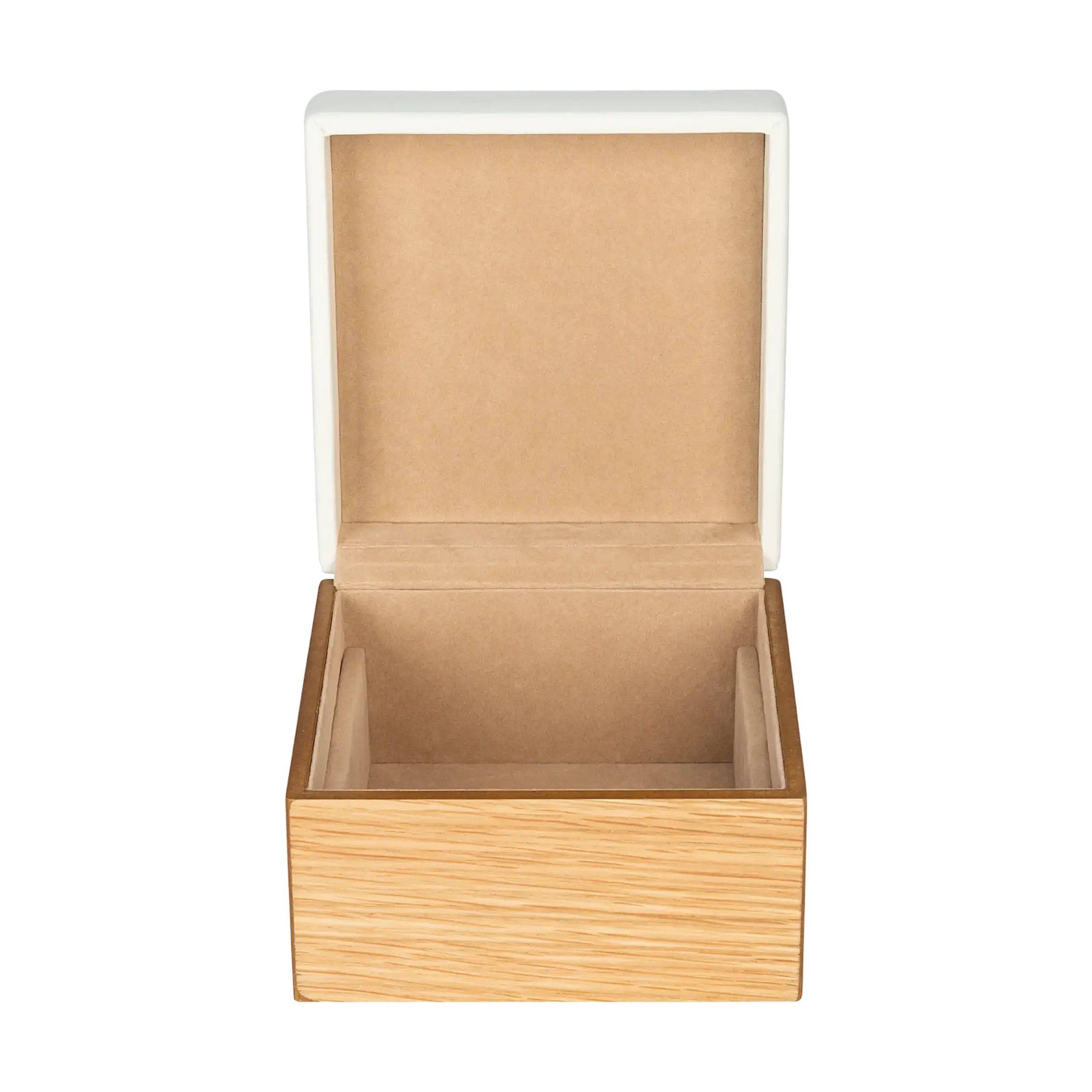 Jewellery box wood / cream