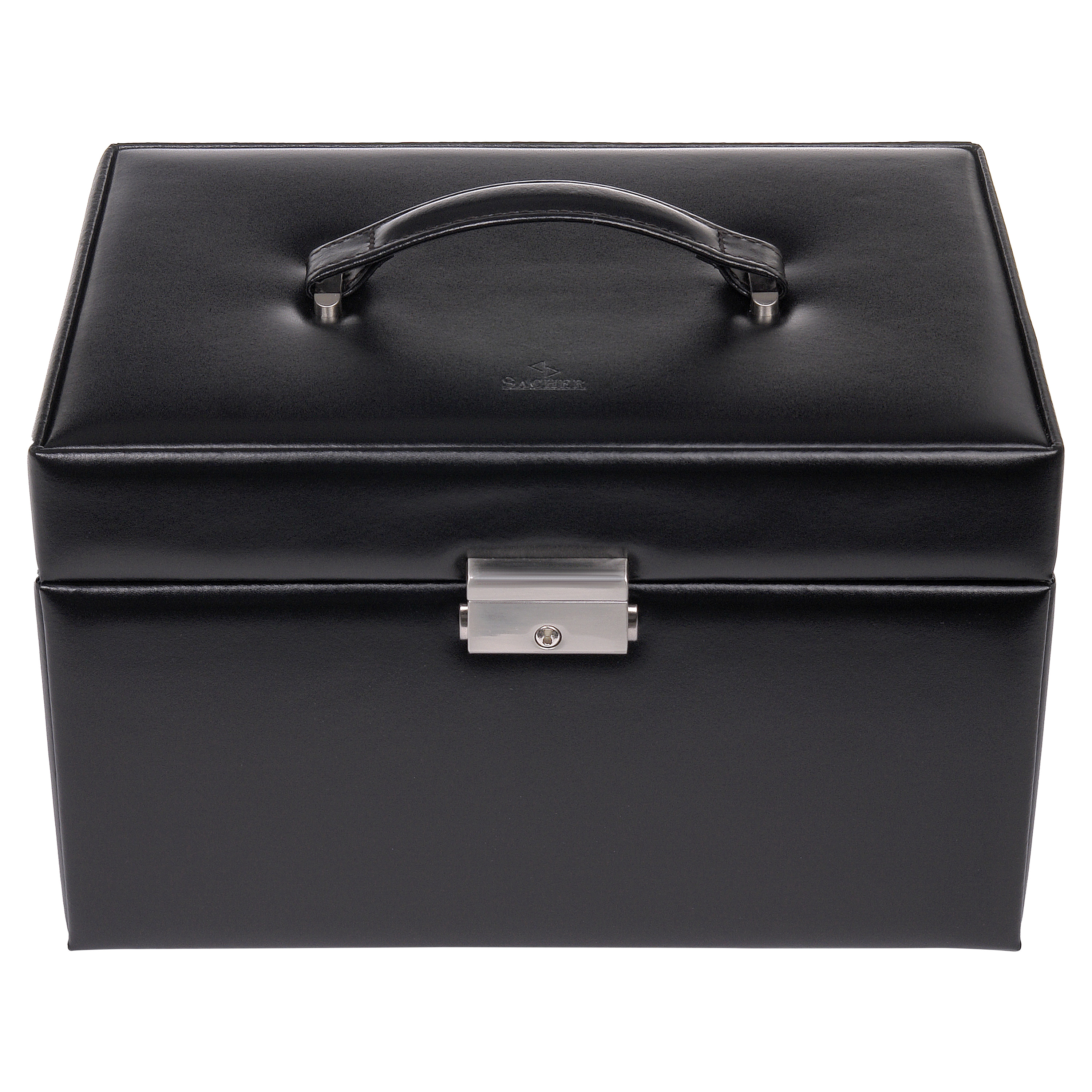 Jewellery box Katja new classic / black (leather) 