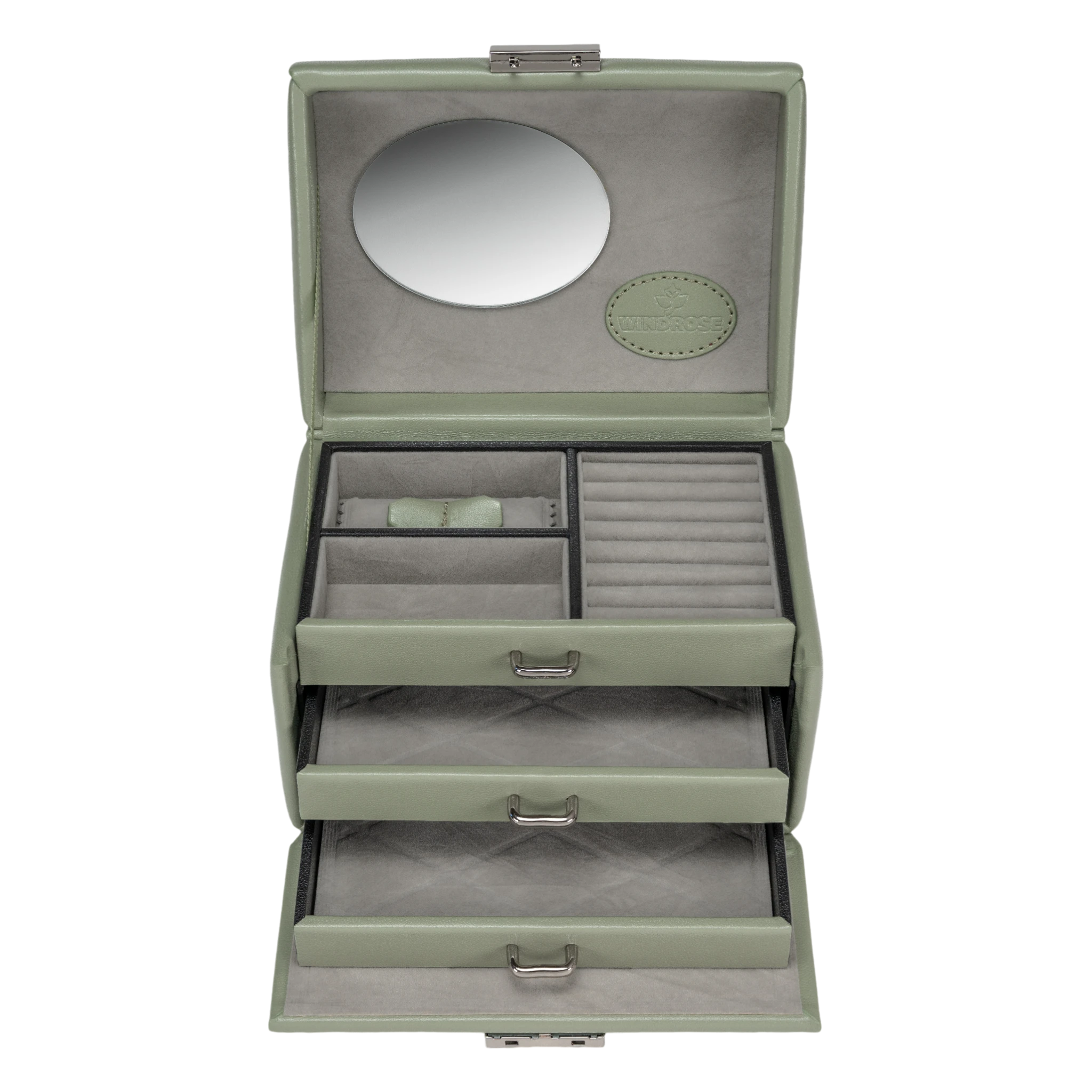 small jewellery case Merino Moda / sage