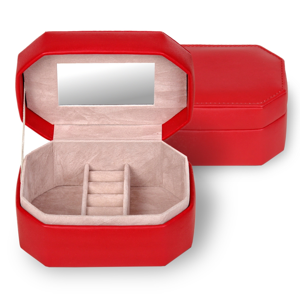 Girlie jewellery case standard / red