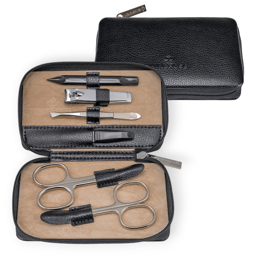 Trousse de manucure 6 pièces Beluga / noir