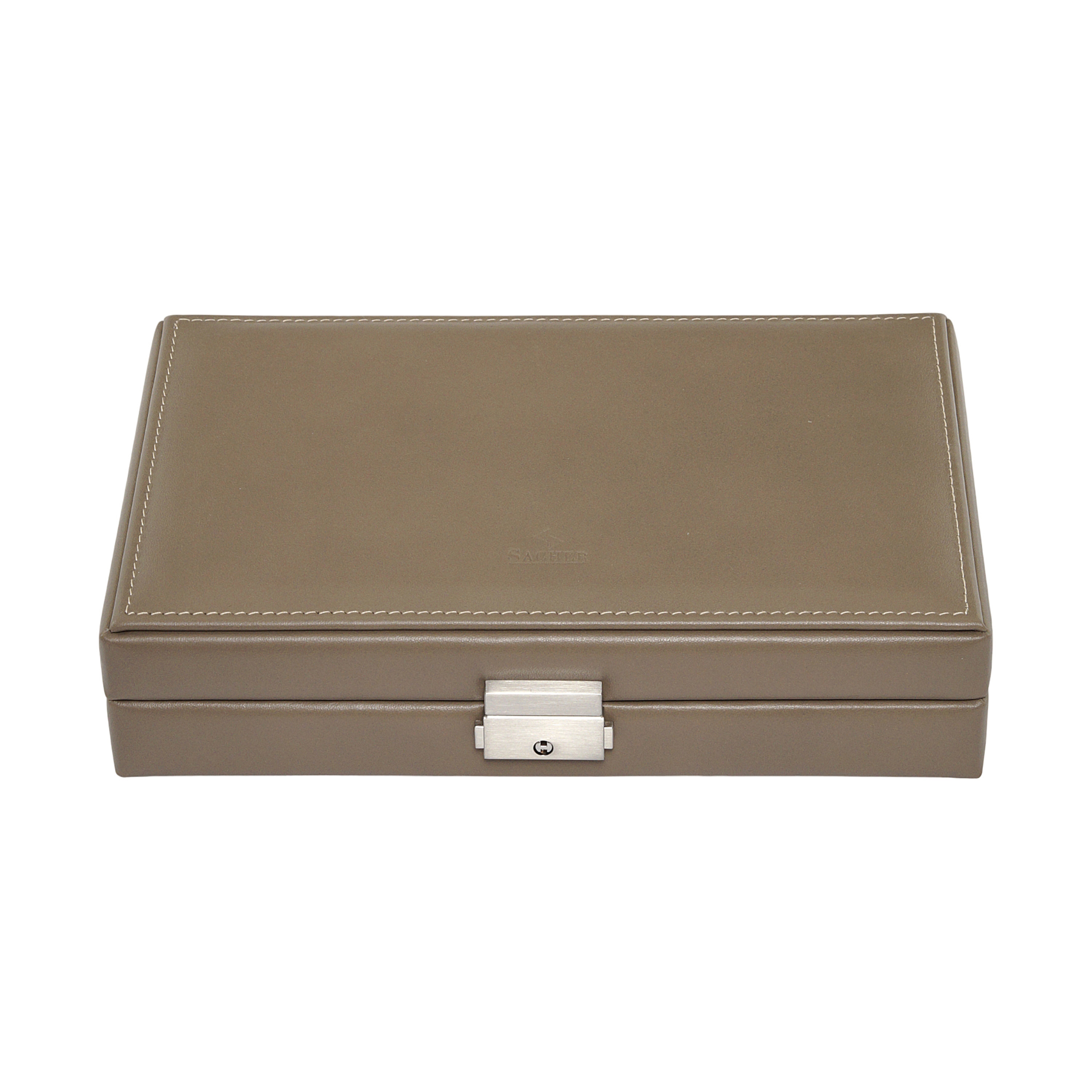 Ring case nature / taupe (leather) 