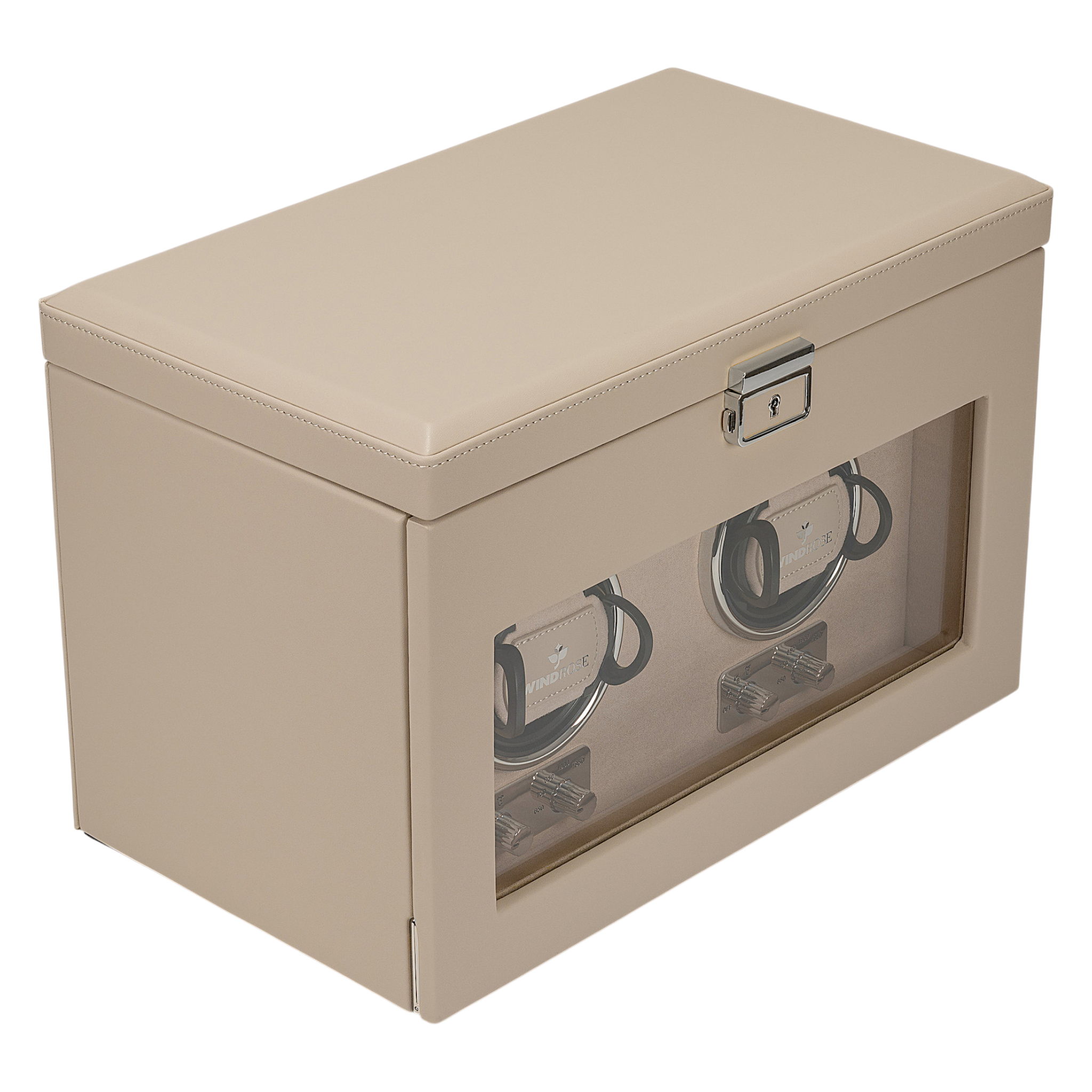 Uhrenbeweger 2 Uhren luxora / beige