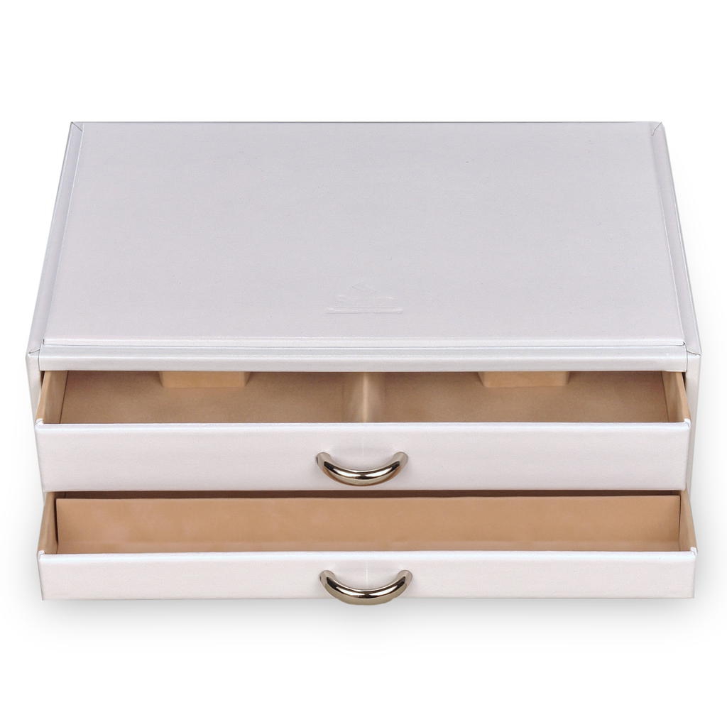 Standard module VARIO jewellery set vario / white (leather) 