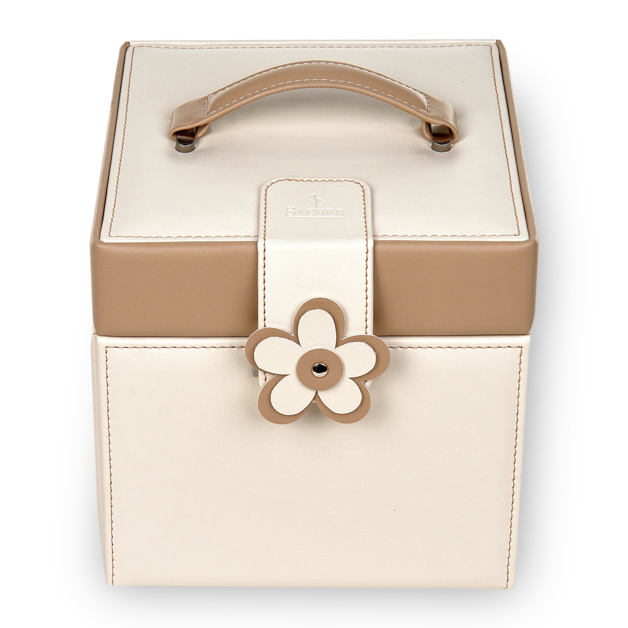 Jewellery box Erika bella fiore / cream