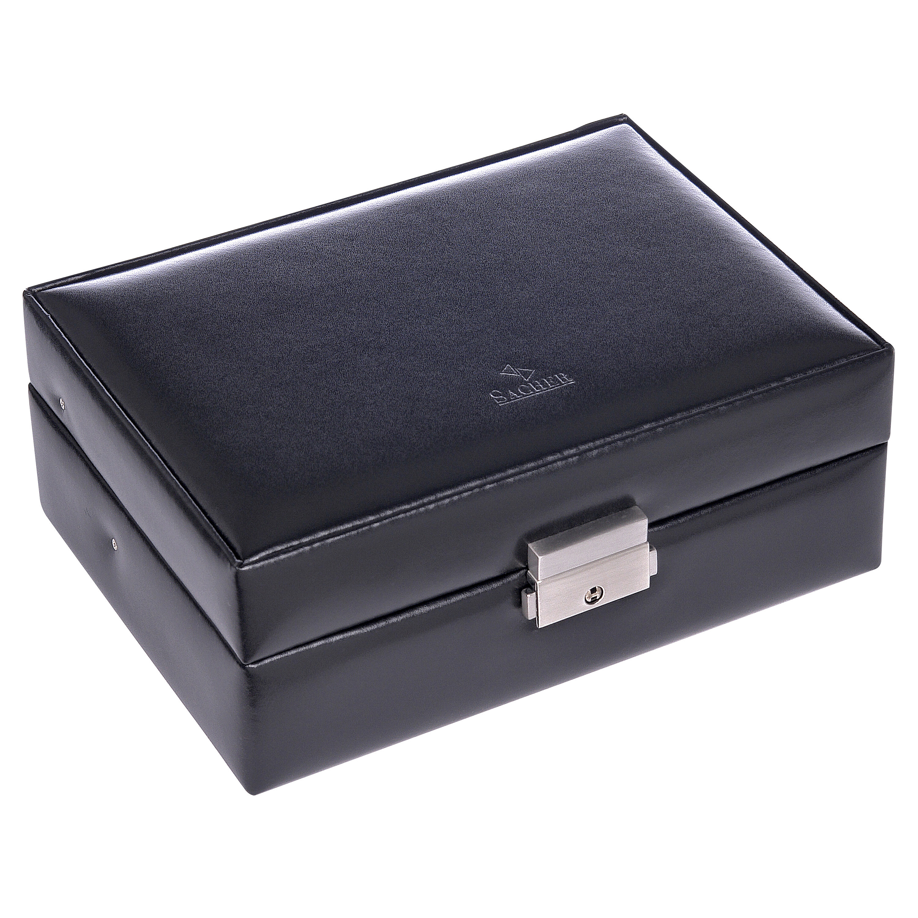 Jewellery box Britta new classic / black (leather) 