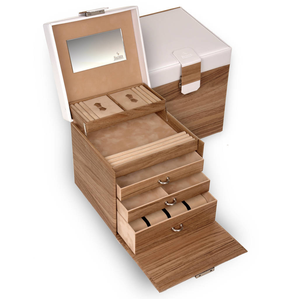 Jewellery box Lisa nordic style / nordic oak