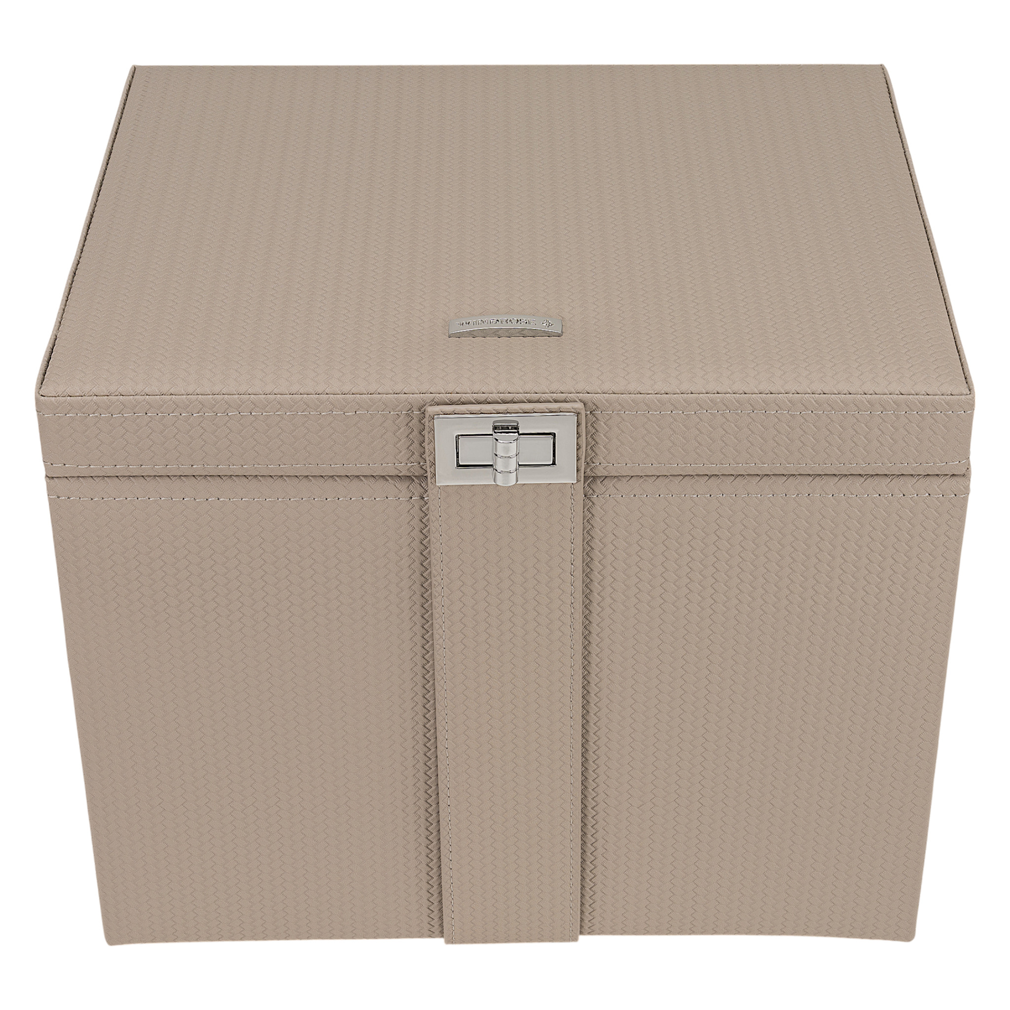 Schmuckkoffer XL mit Reiseetui corbello / taupe