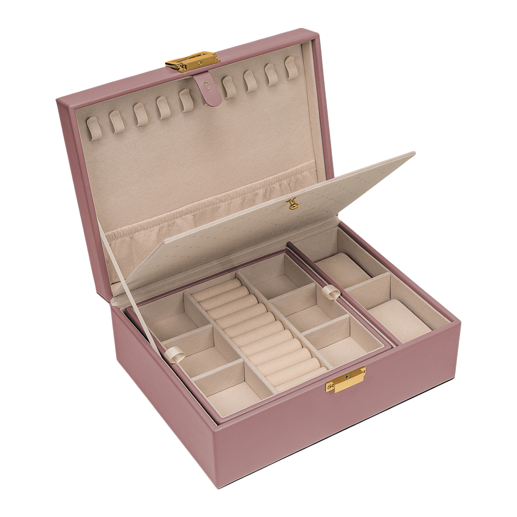 Charmbox mit 1 herausnehmbaren Einsatz essentials / rosé