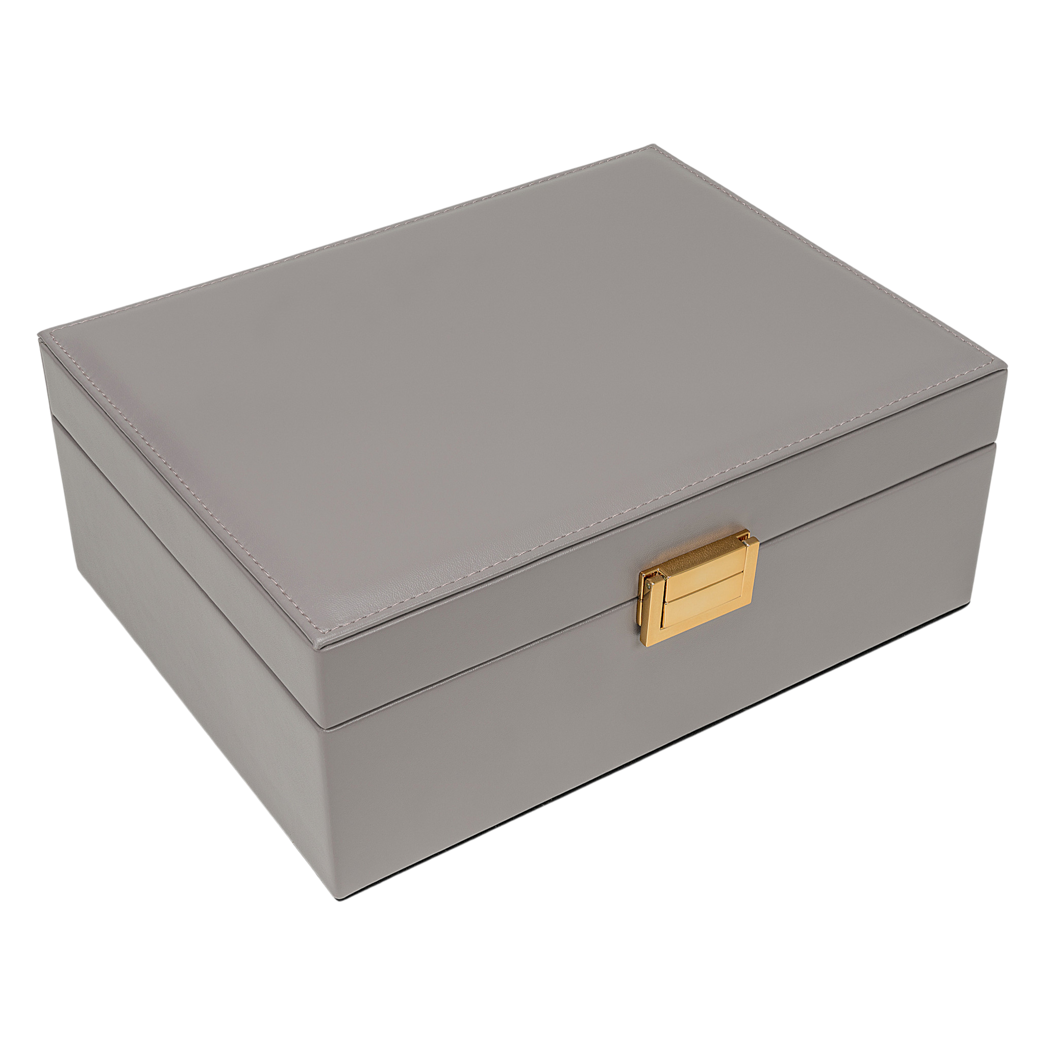 Charmbox mit 1 herausnehmbaren Einsatz essentials / grau