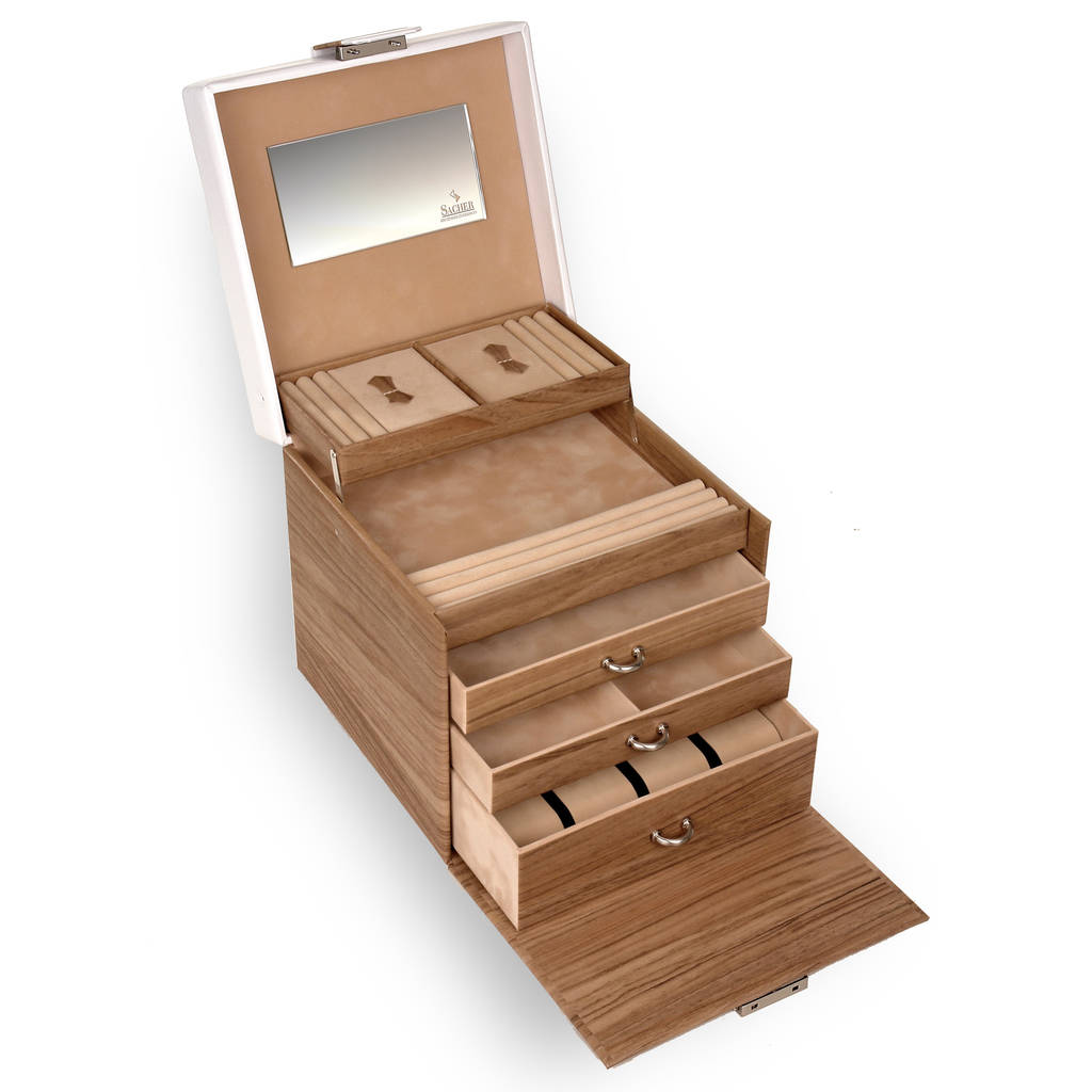 Jewellery box Lisa nordic style / nordic oak