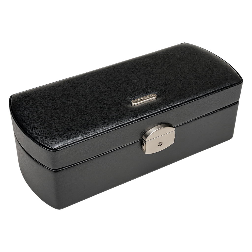 Uhrenkassette merino / schwarz