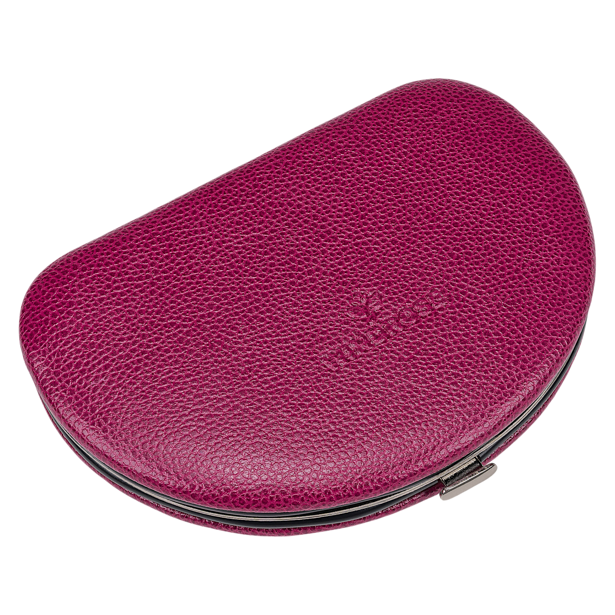 5-teilig Maniküretui beluga / beere (Leder) 