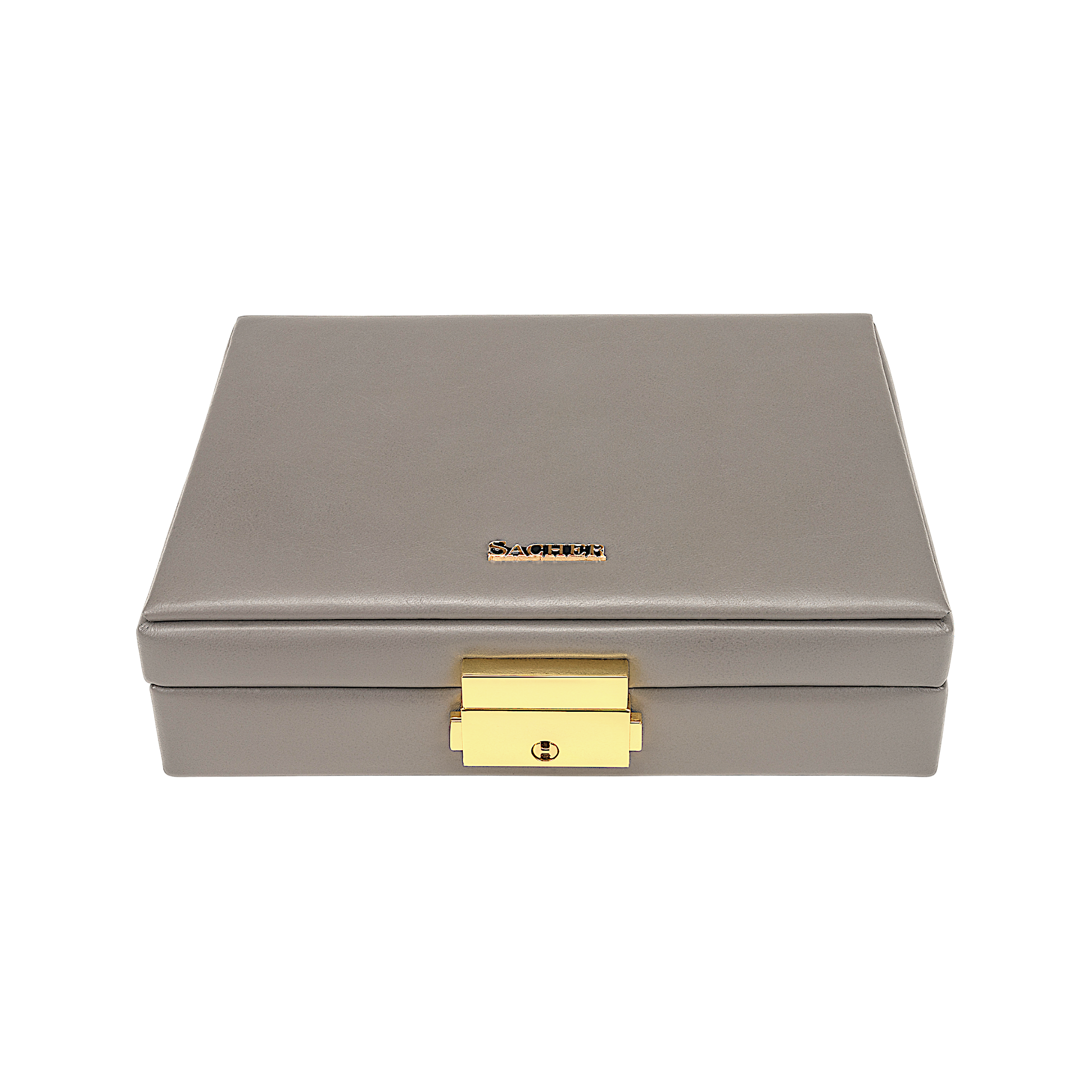 Etui fleur venice / grau (Leder) 
