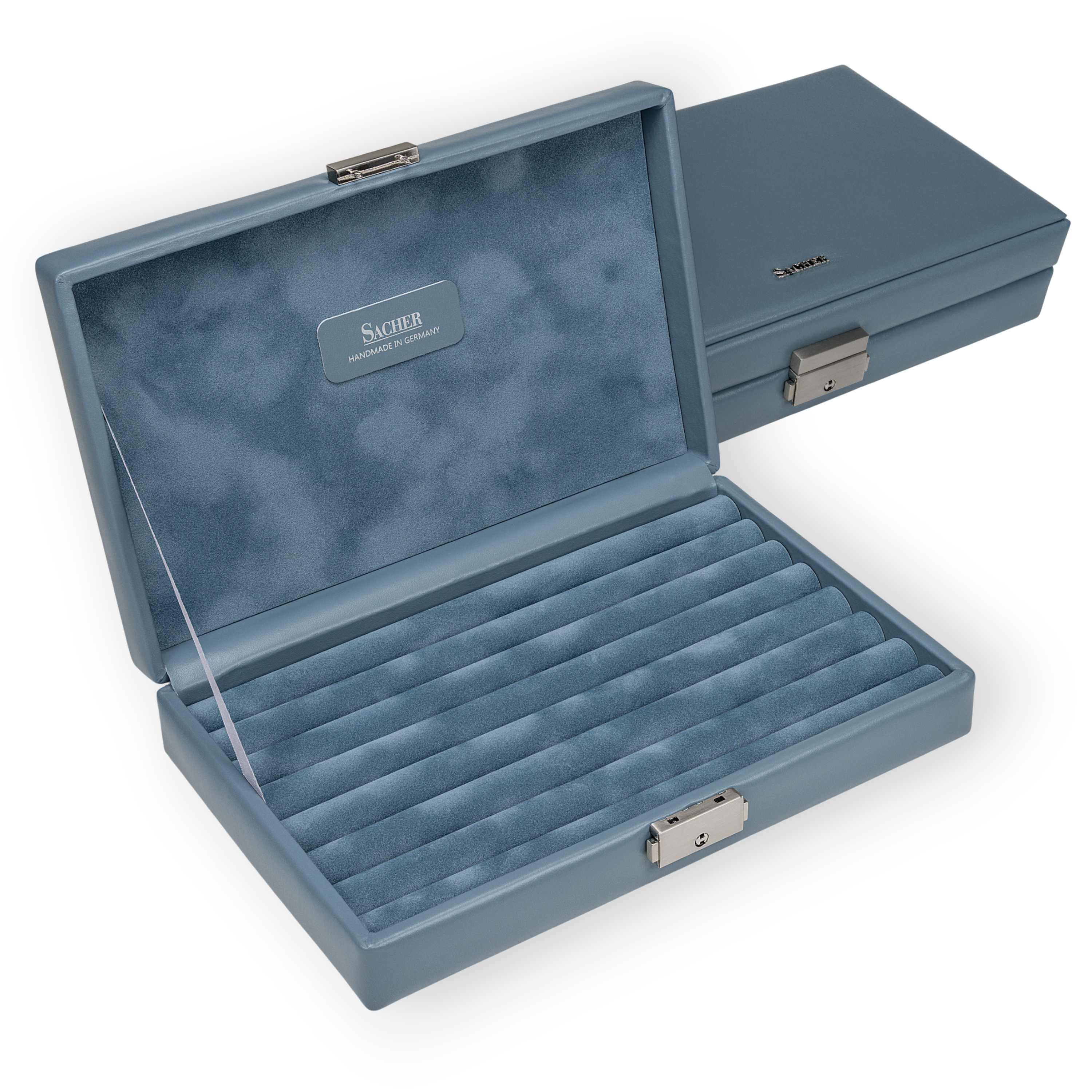 Ringetui pastello / hellblau (Leder) Ringetui pastello / hellblau (Leder)