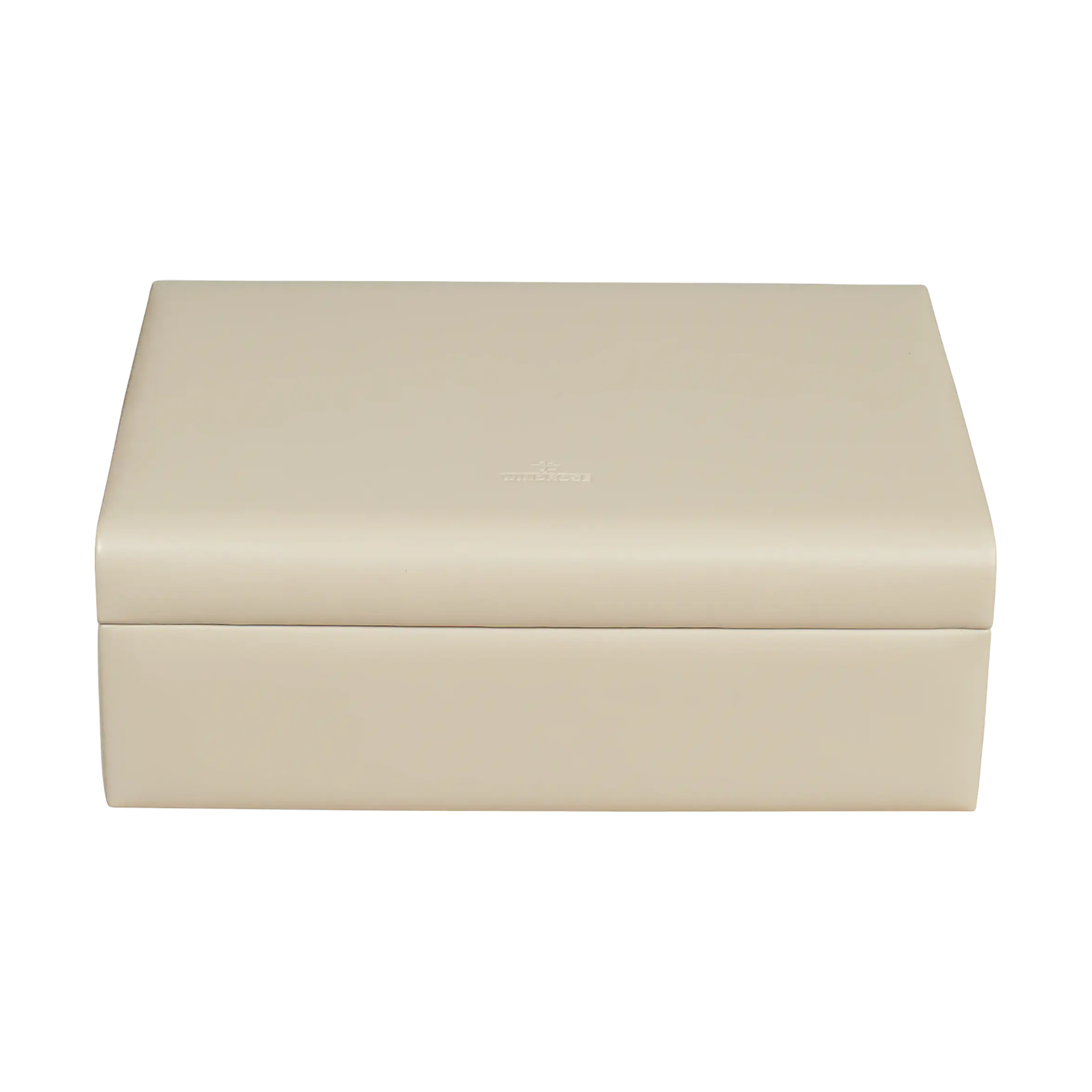 Charm box with 2 removable inserts Merino Moda / beige