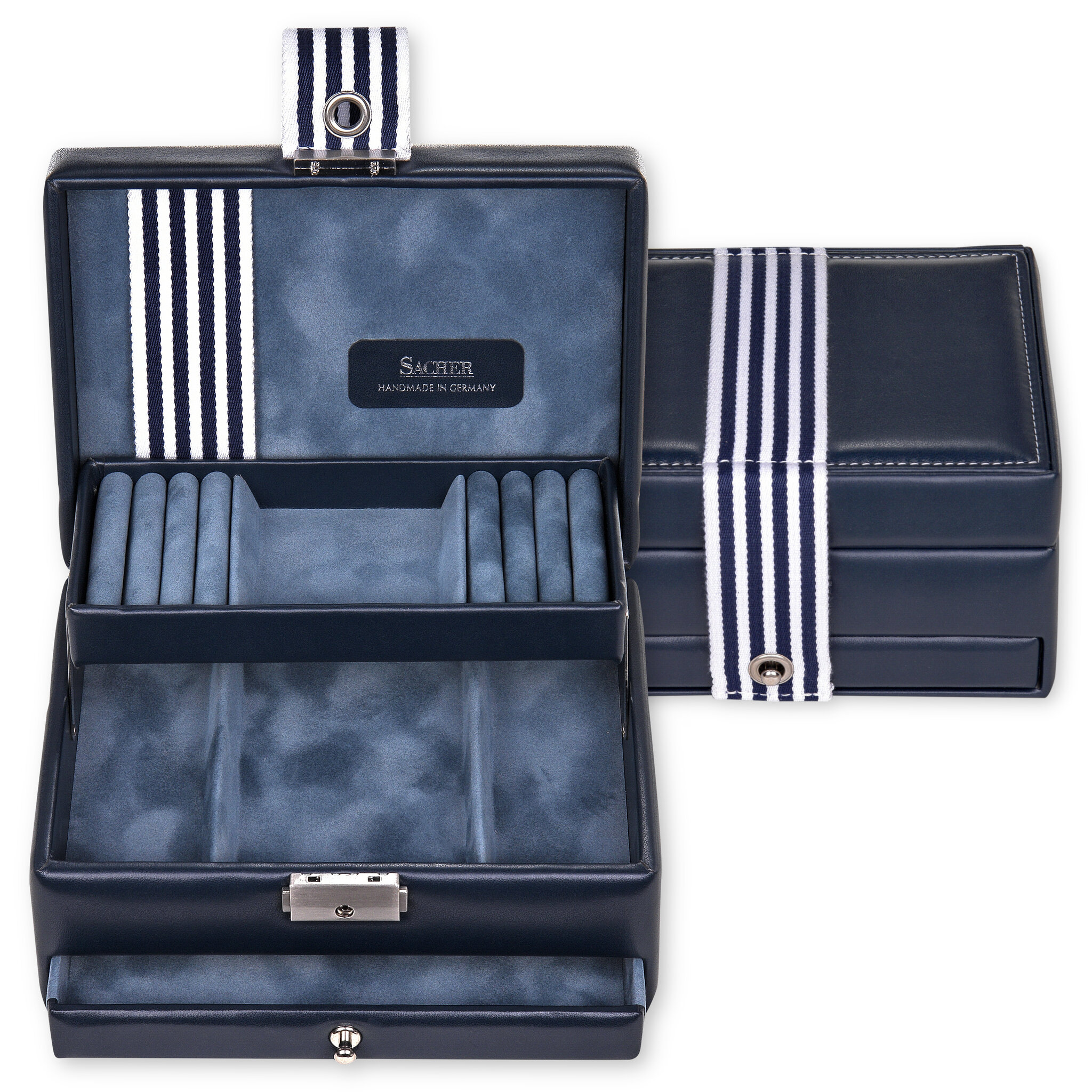 Coffret à bijoux Carola young / navy