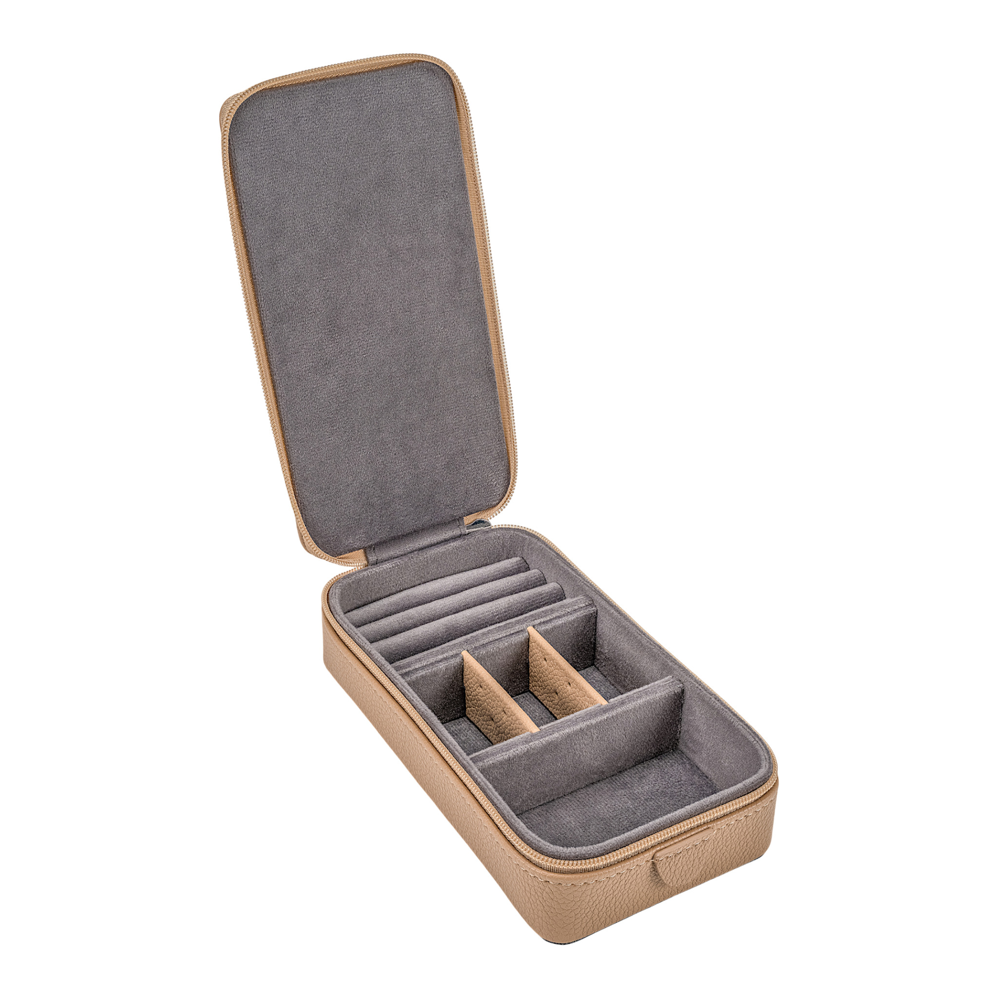 Schmuckkoffer M mit Einsatz Marvella / camel