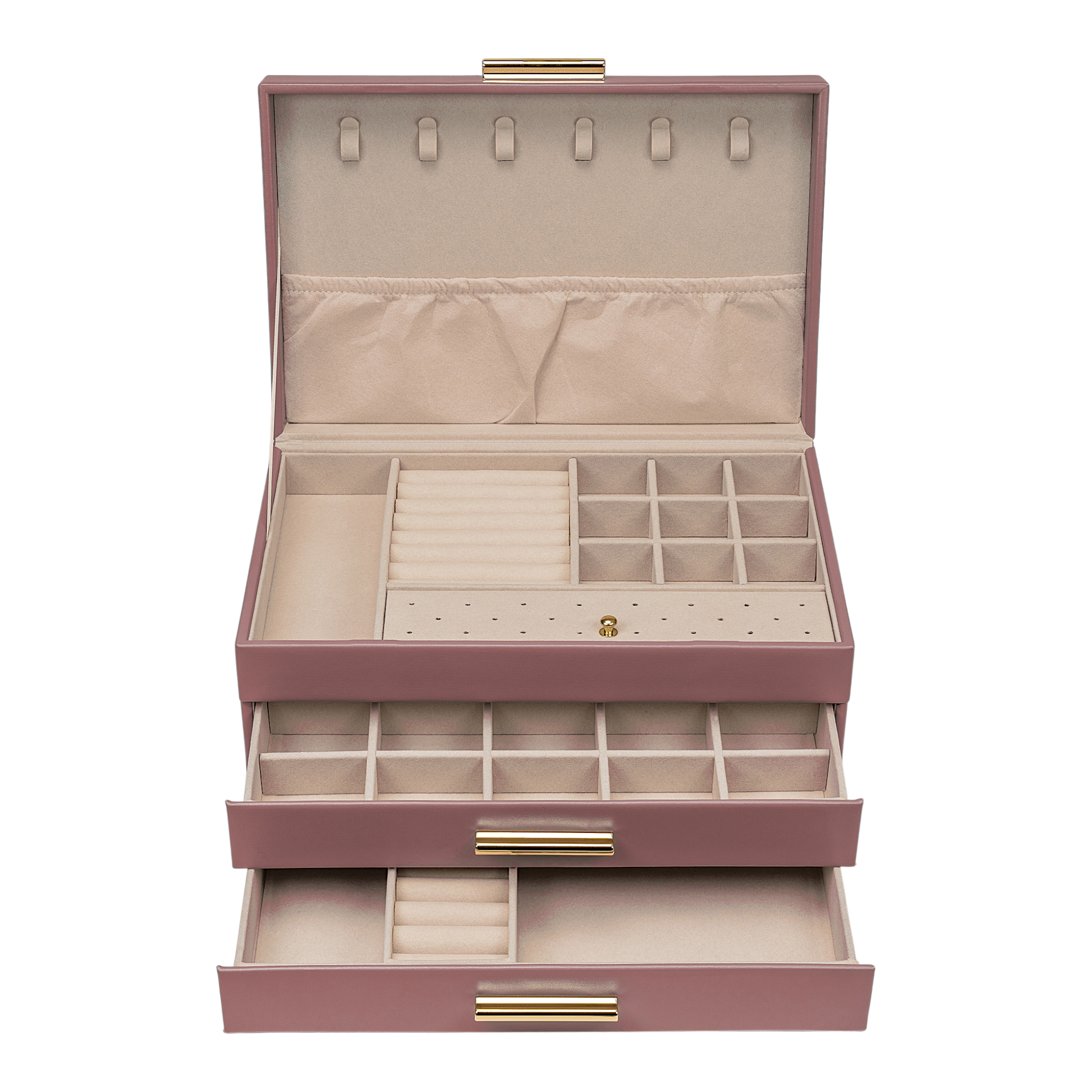 Schmuckkoffer essentials / rosé