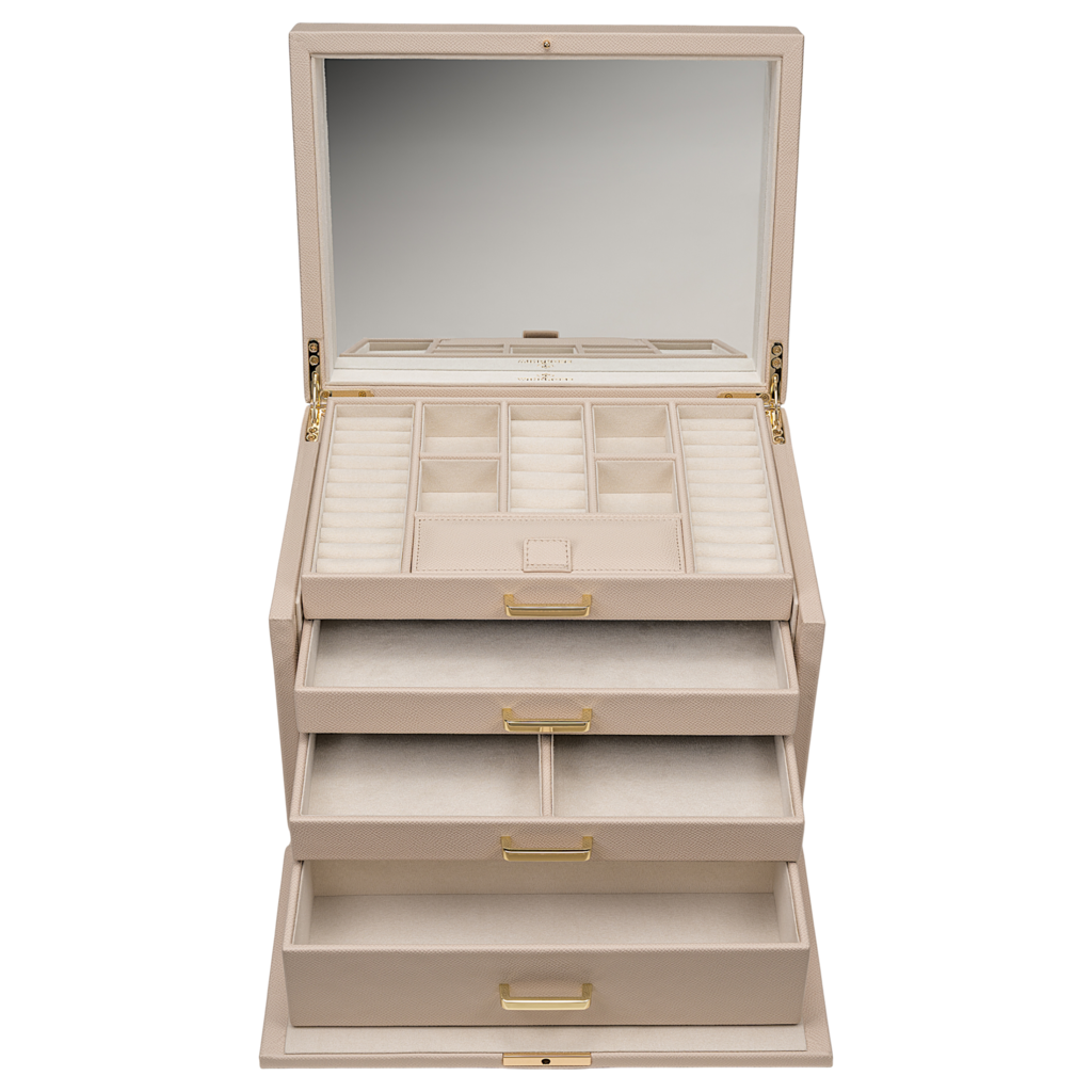 Schmuckkoffer luxora / beige