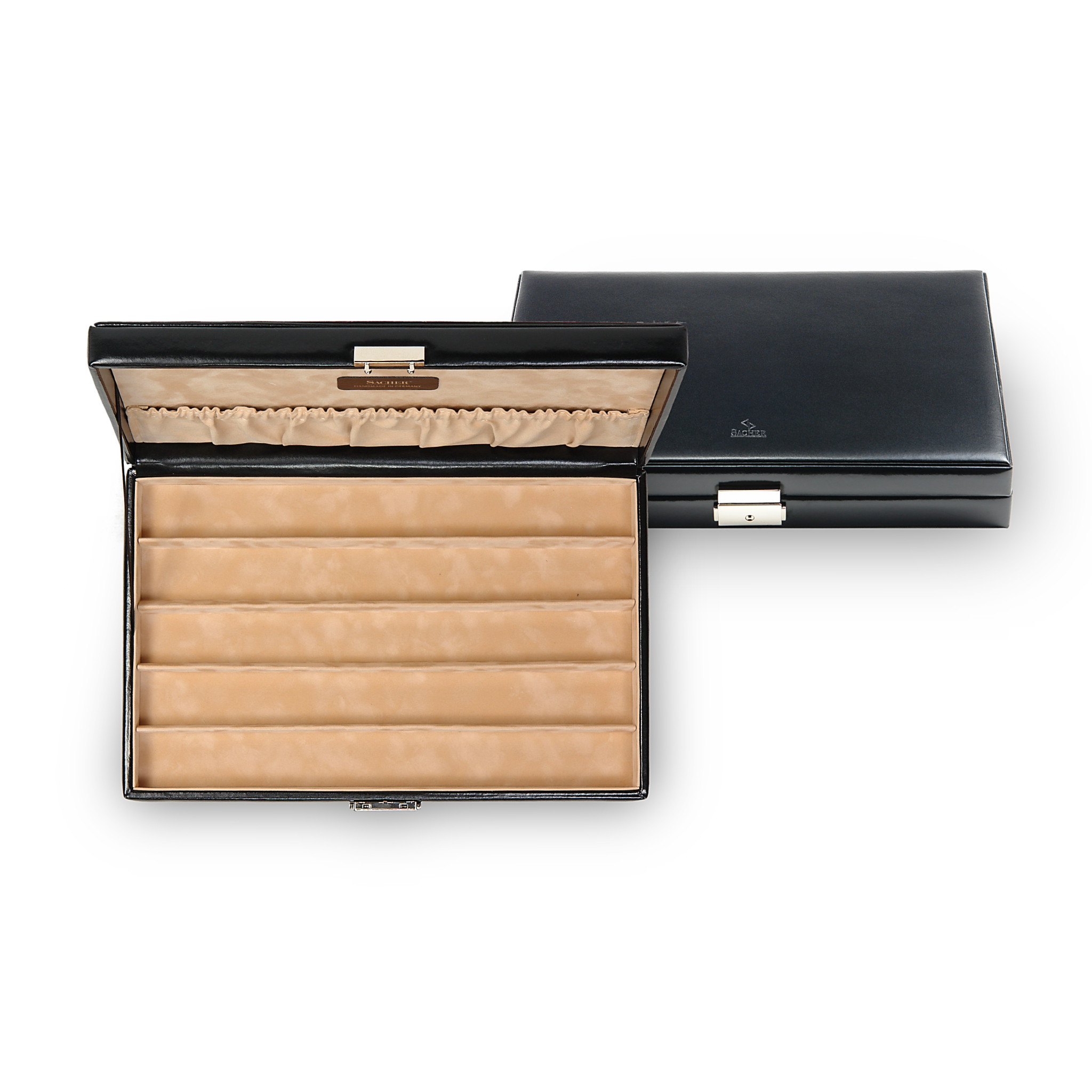 Sammleretui new classic / schwarz (Leder) 