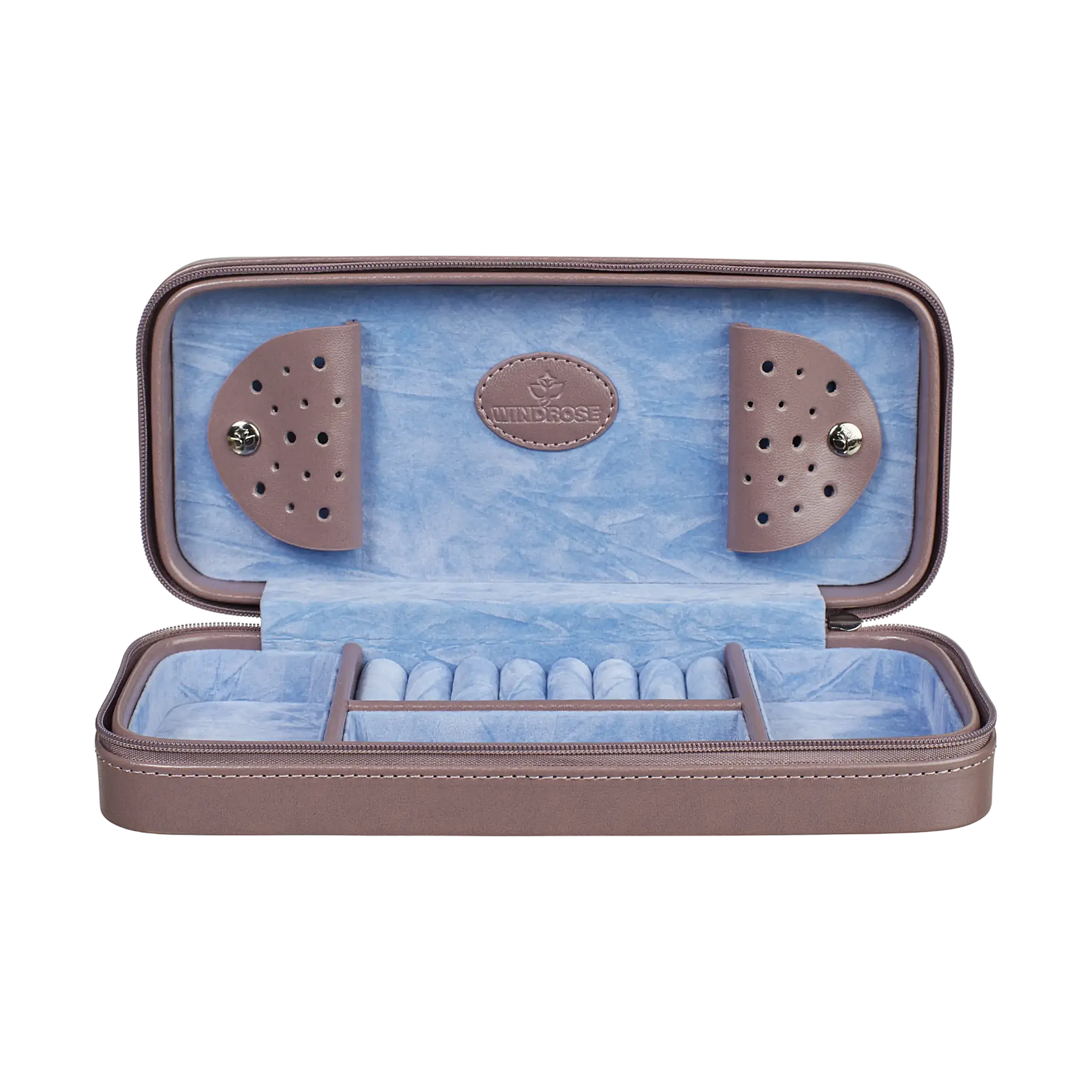 Charm box for travelling Merino Moda / grey