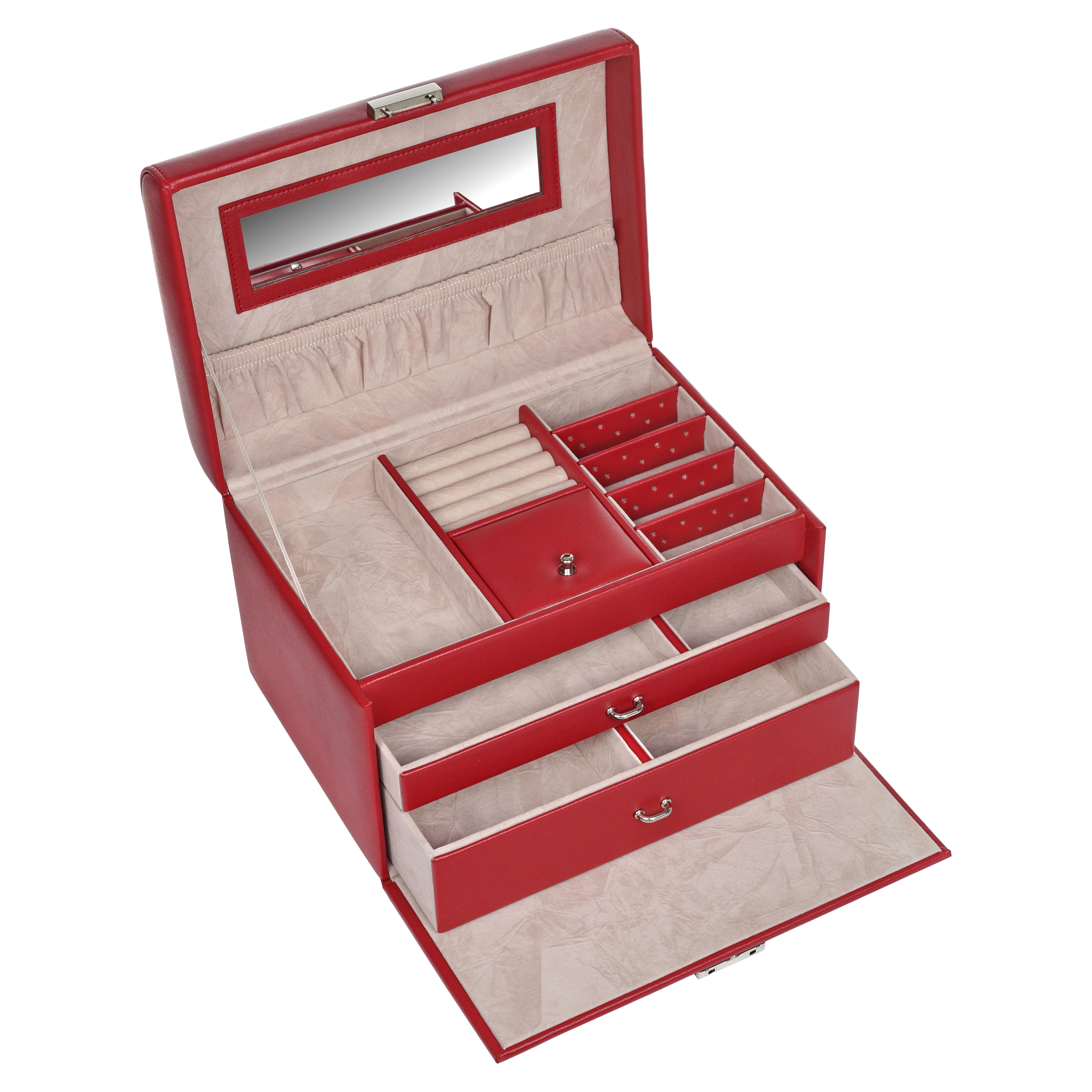 Jewellery box Sarah standard / red