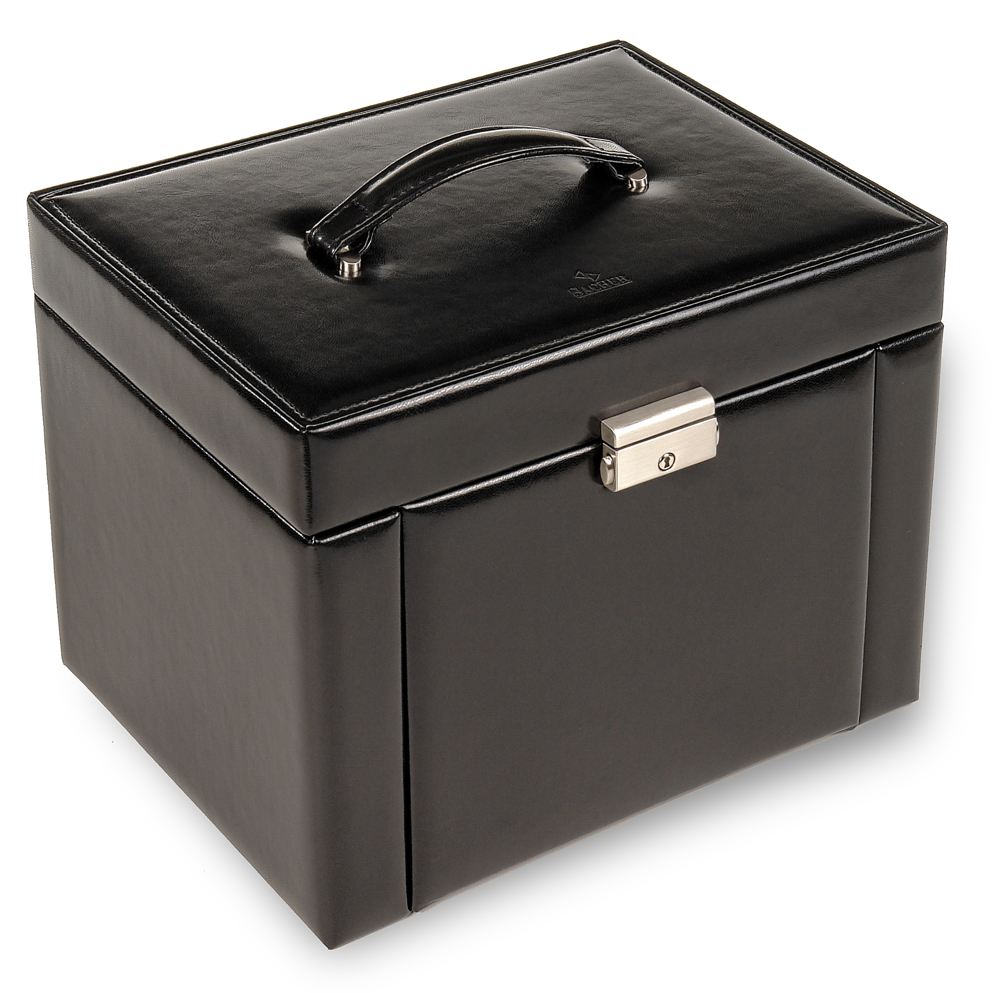 Jewellery box Marta new classic / black (leather) 