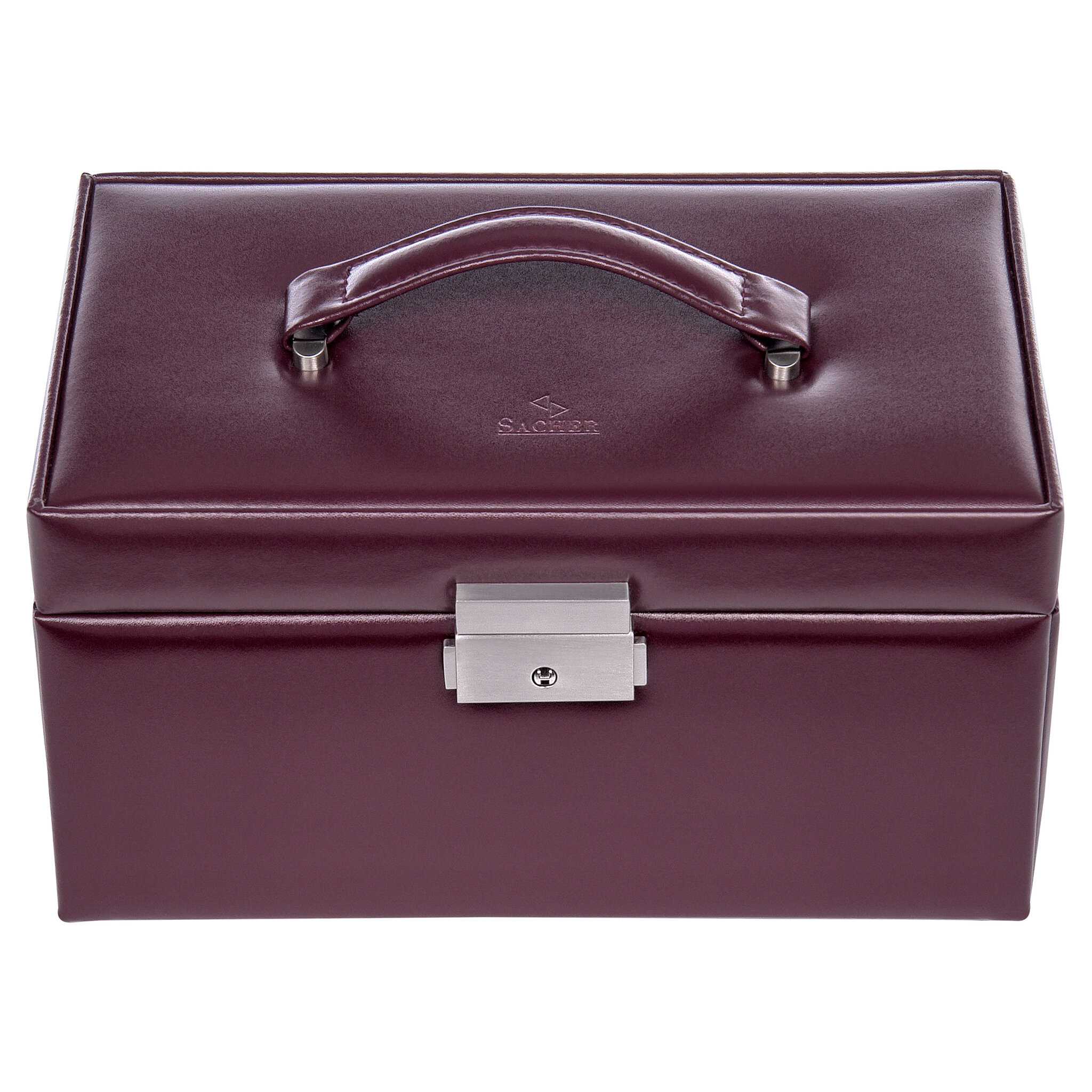 Jewellery box Eva new classic / bordeaux (leather) 