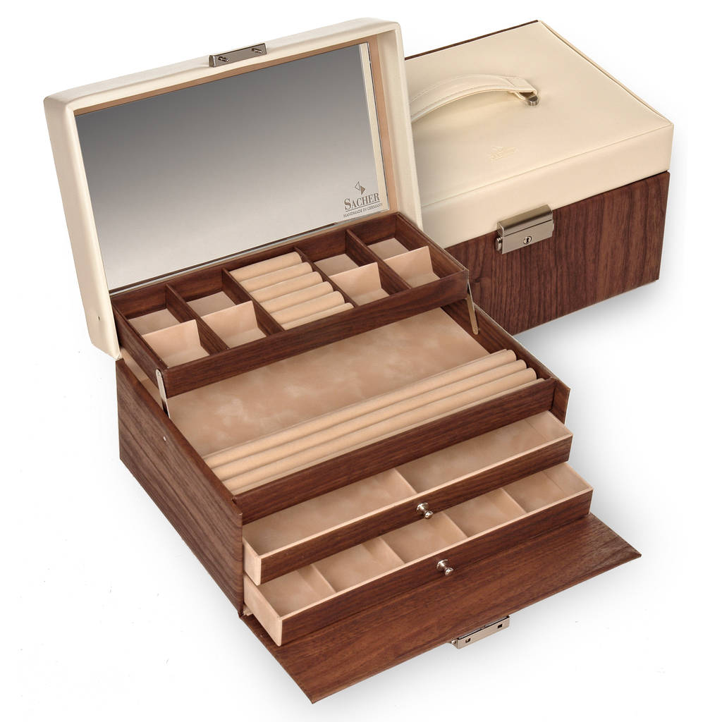 Jewellery box Jette nordic style / mahogany