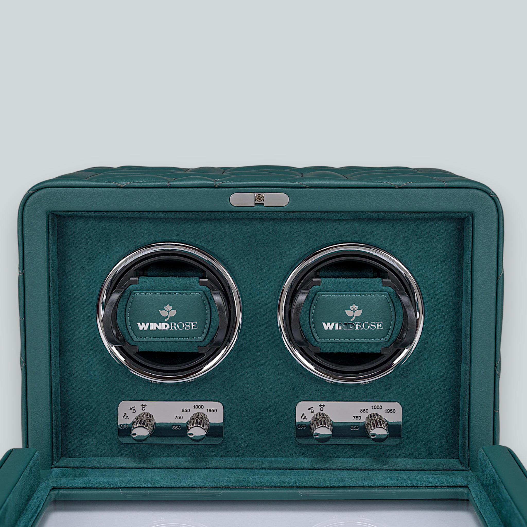 Uhrenbeweger 2 Uhren Noblesse / petrol