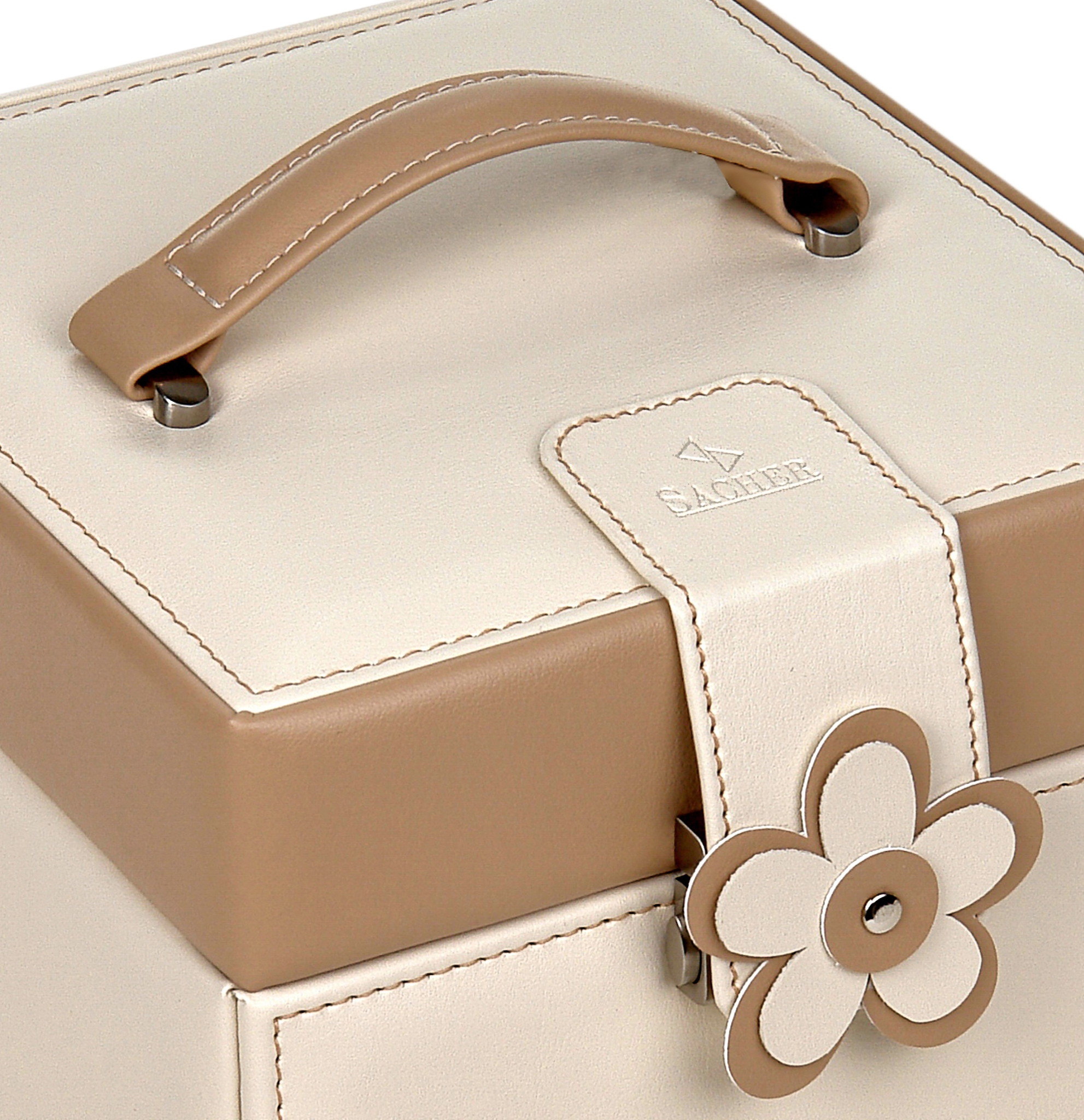 Jewellery box Erika bella fiore / cream