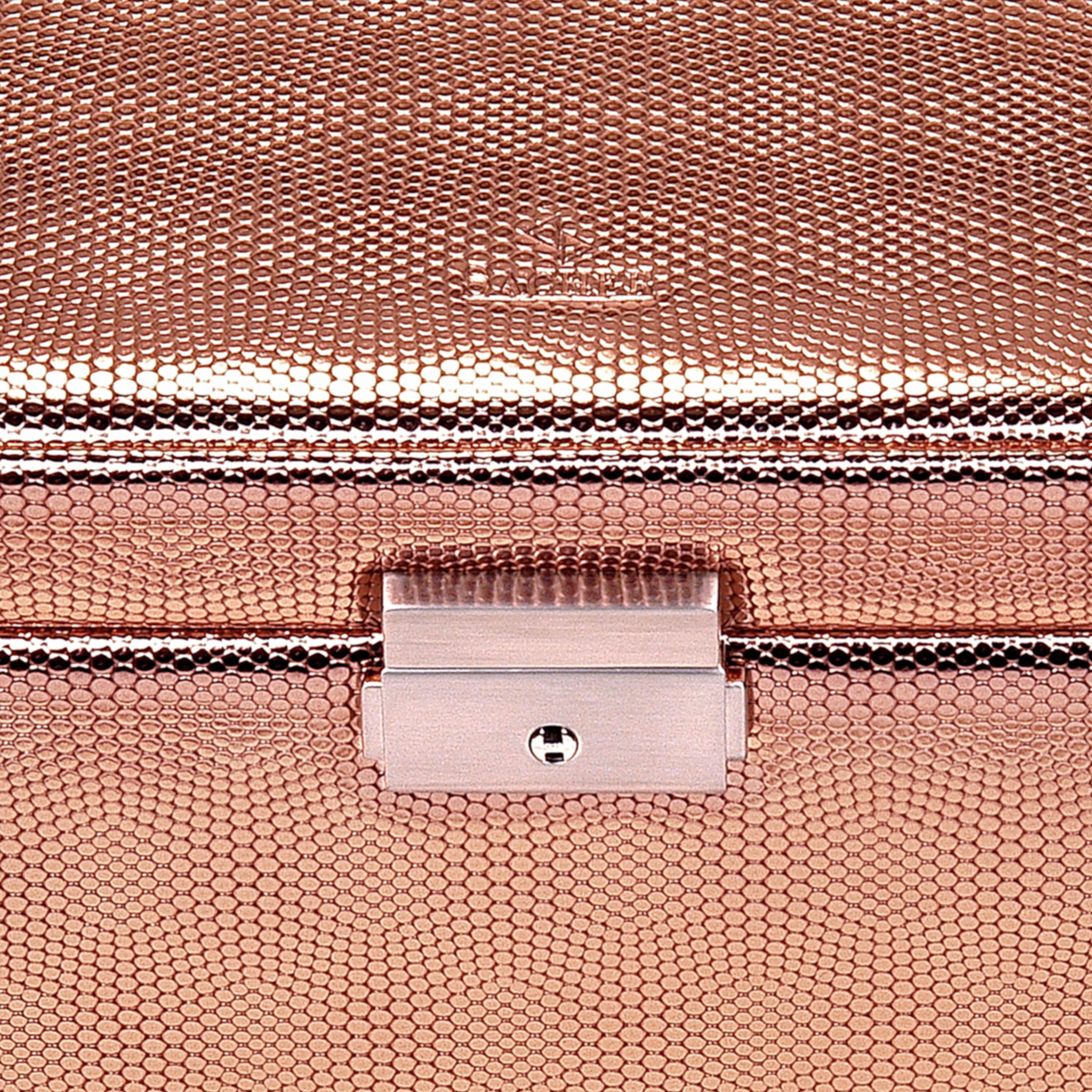 Jewellery box Elly lagarto / rose gold